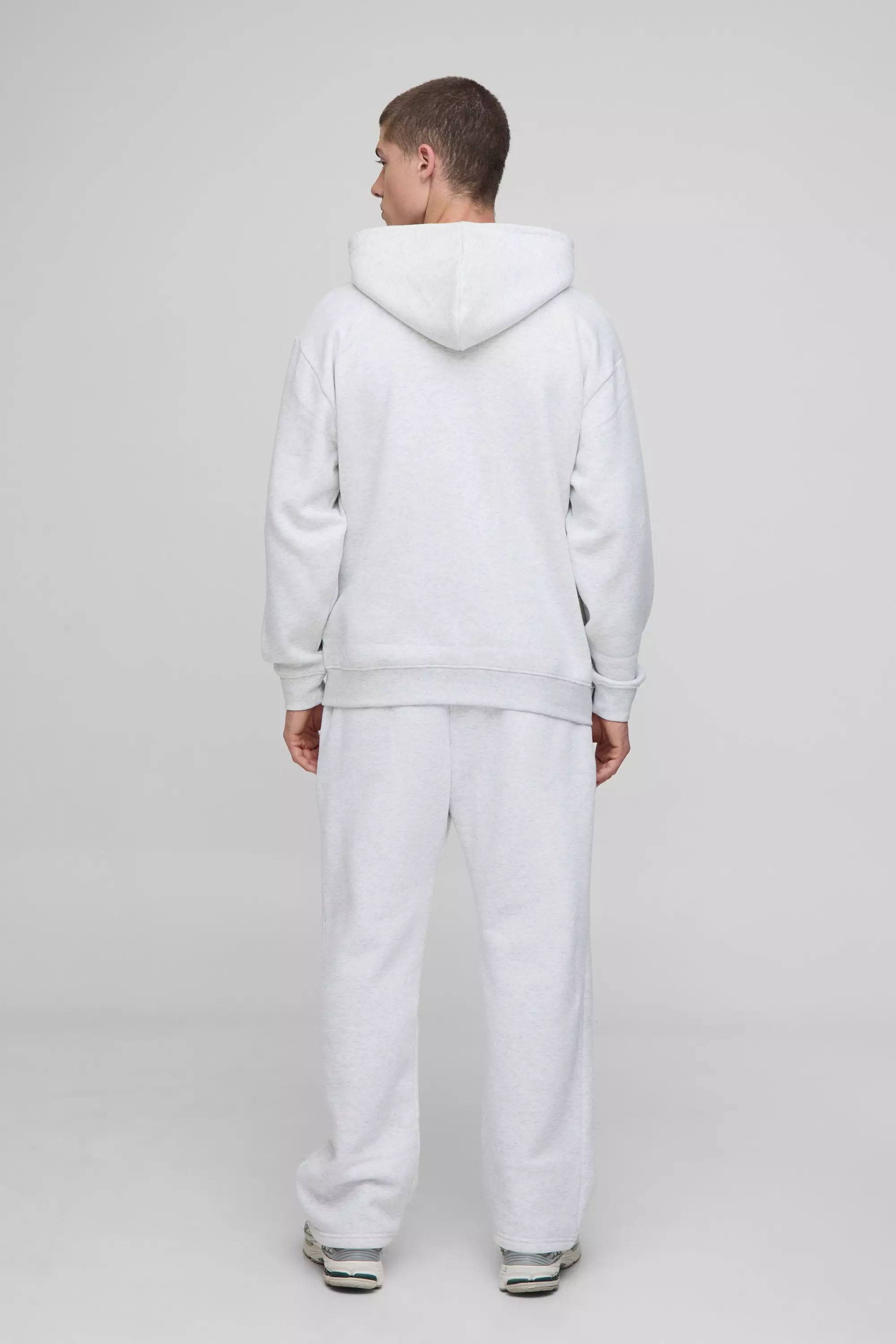 Basic Oversized Drop Crotch Jogger | boohooMAN USA