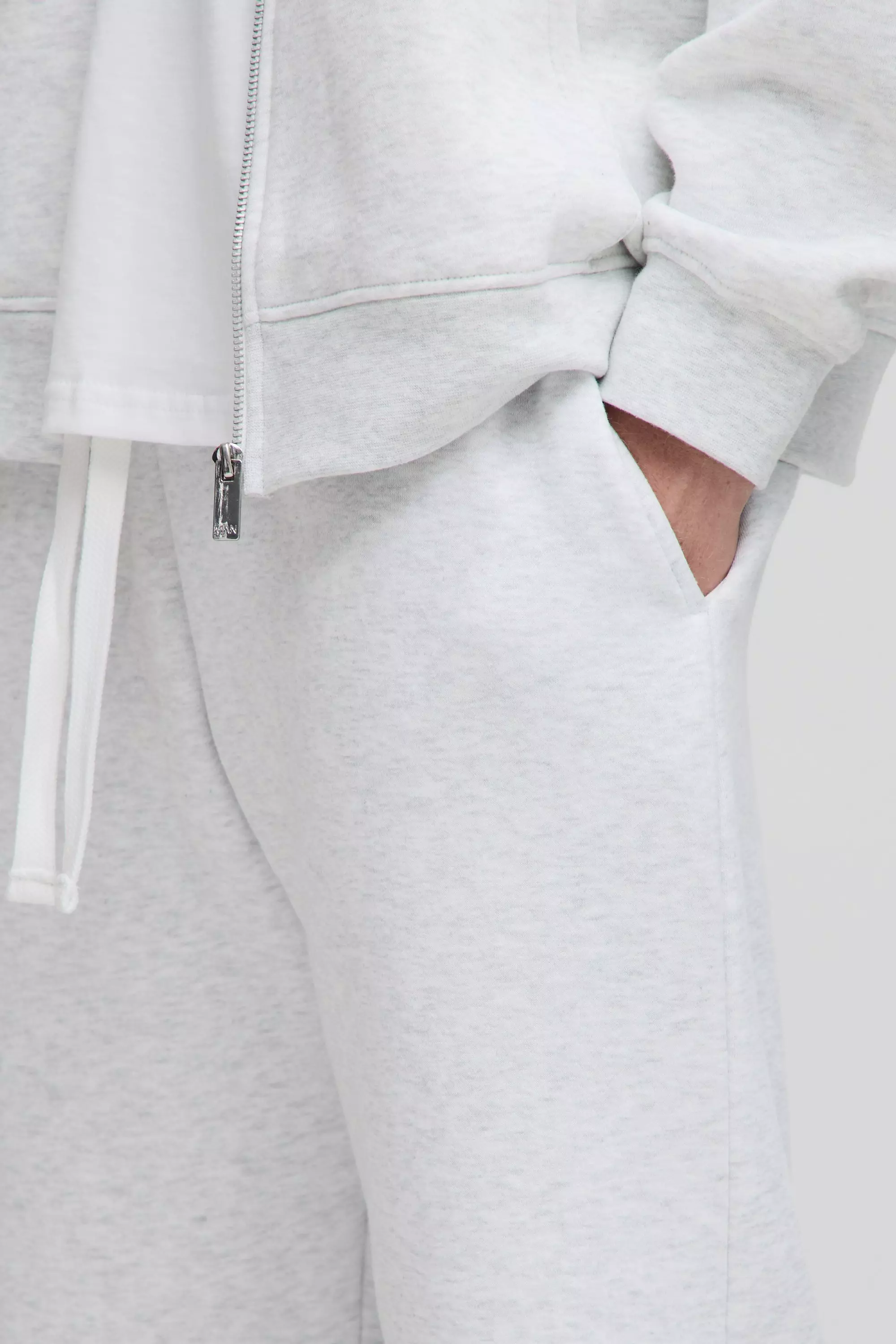 Basic Oversized Drop Crotch Jogger | boohooMAN USA