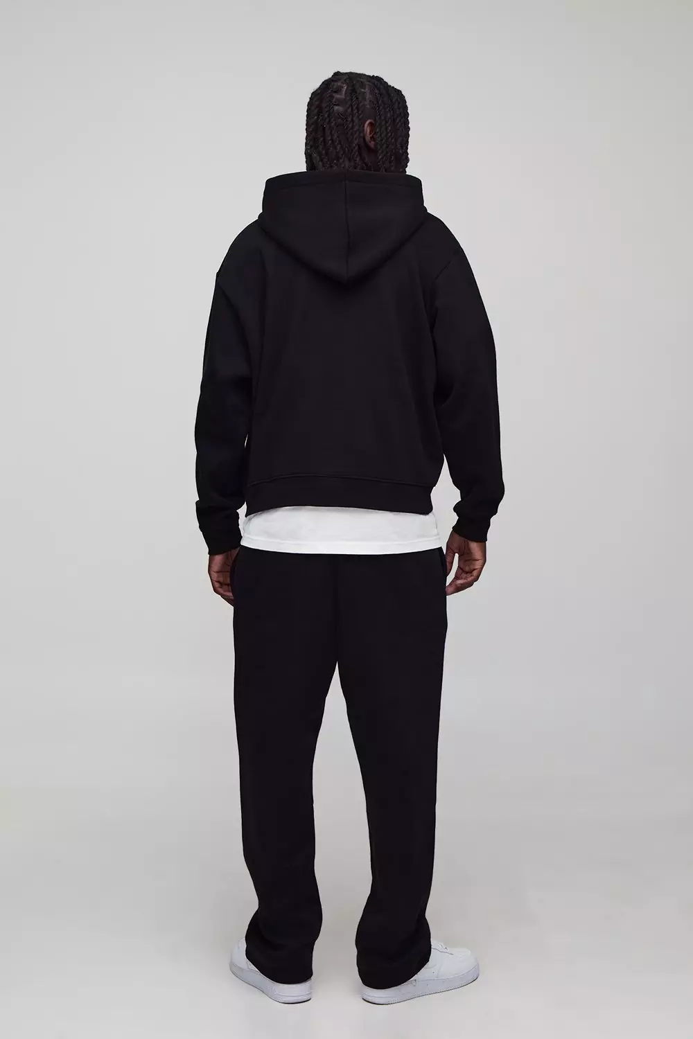 Straight Leg Homme Embroidered Joggers | boohooMAN USA