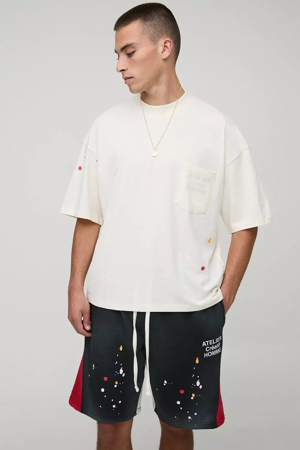 KodakのBreezepop Mesh Texture Short Sleeve T-Shirt 全3色 ROAD ALL OVER PRINT SHORT SLEEVE TOP | Birch | T-Shirts