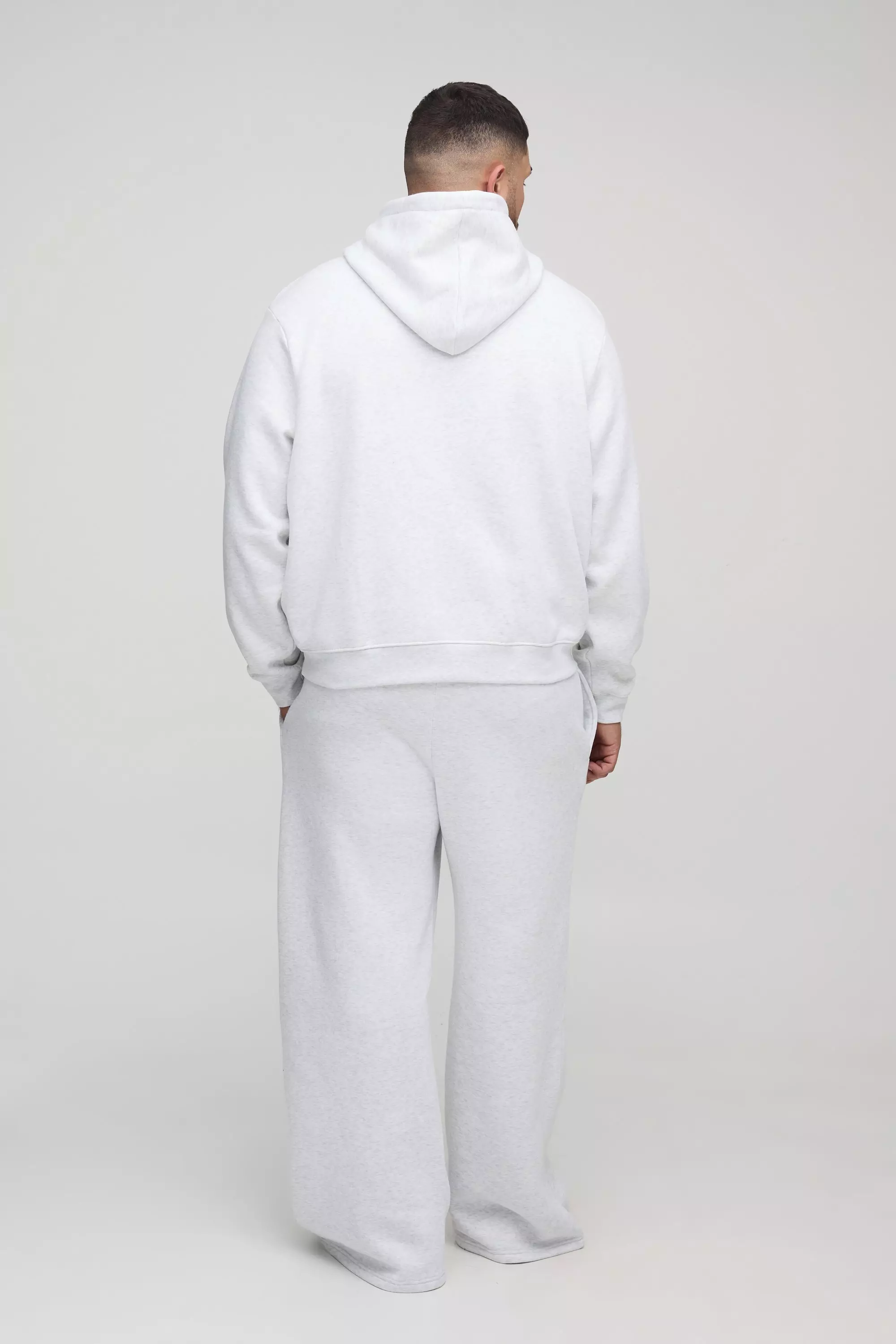 Wide Leg Embossed Worldwide Jogger | boohooMAN USA