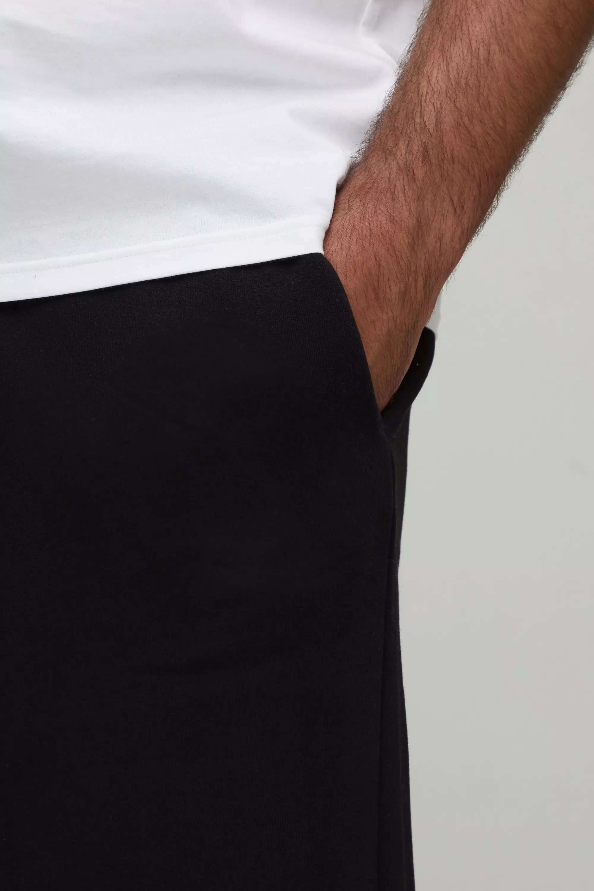 Plus Basic Extreme Wide Leg Sweatpants | boohooMAN USA