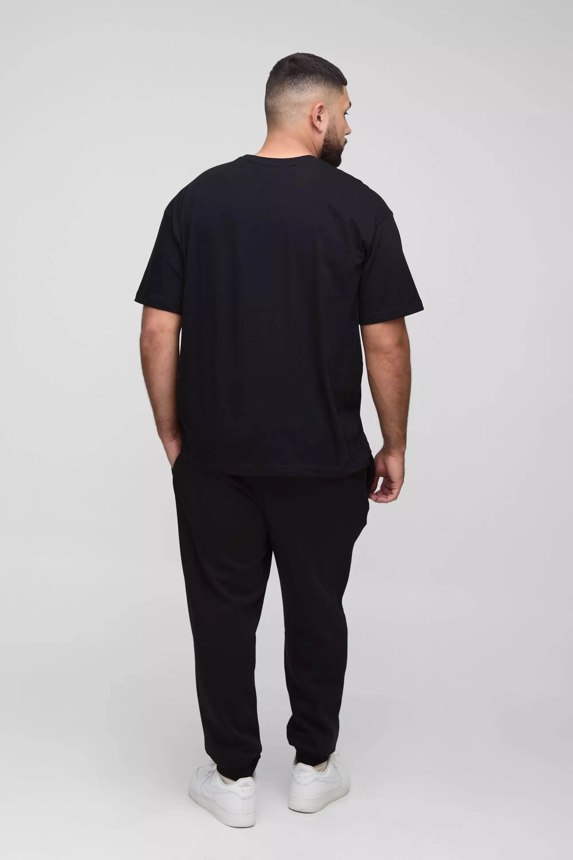 Plus Basic Slim Fit Sweatpants | boohooMAN USA