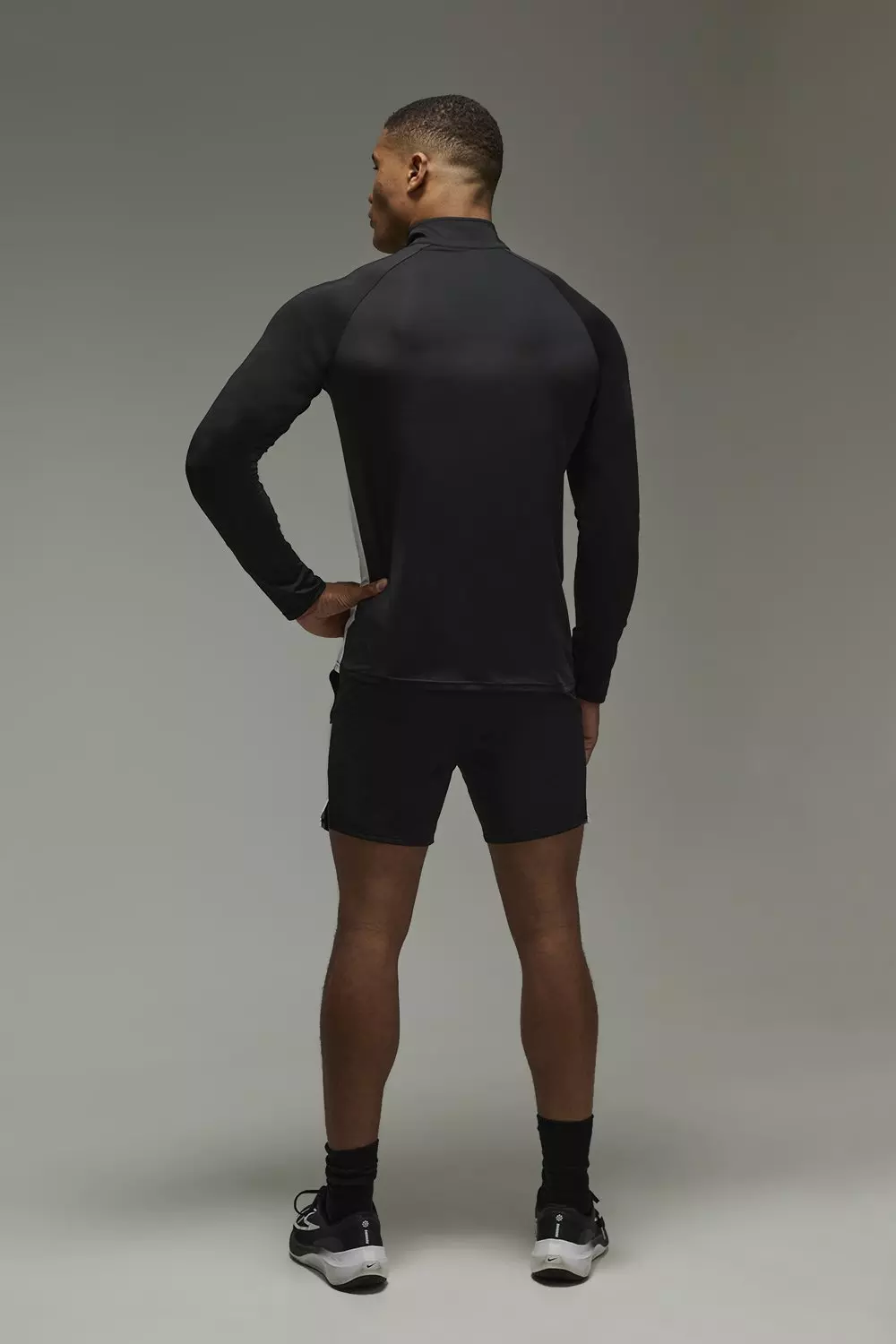 Man Active Regular Fit 1/4 Zip Tracksuit | boohooMAN USA