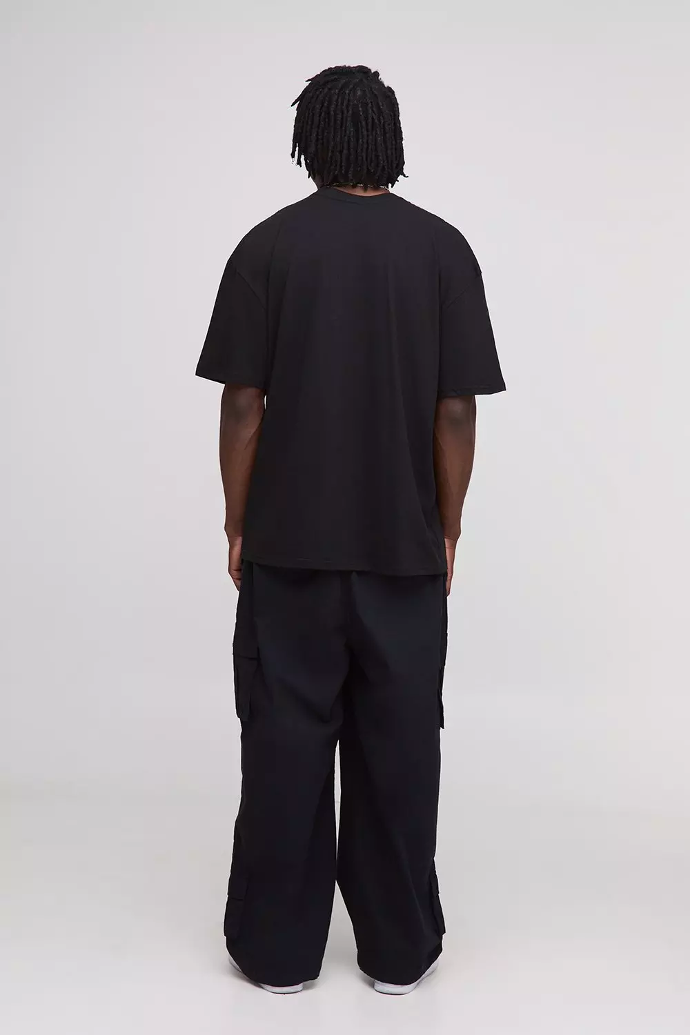 Tall Oversized Homme Gothic Print T-Shirt | boohooMAN USA