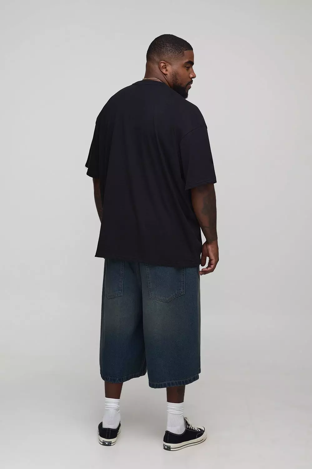 Plus Oversized Worldwide Racing Print T-Shirt | boohooMAN USA