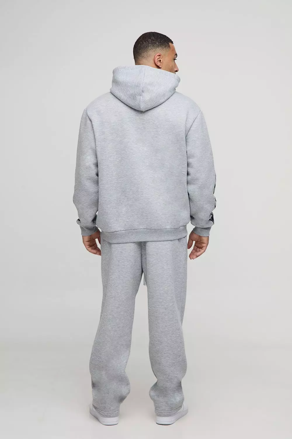 Basic Oversized Drop Crotch Jogger | boohooMAN USA