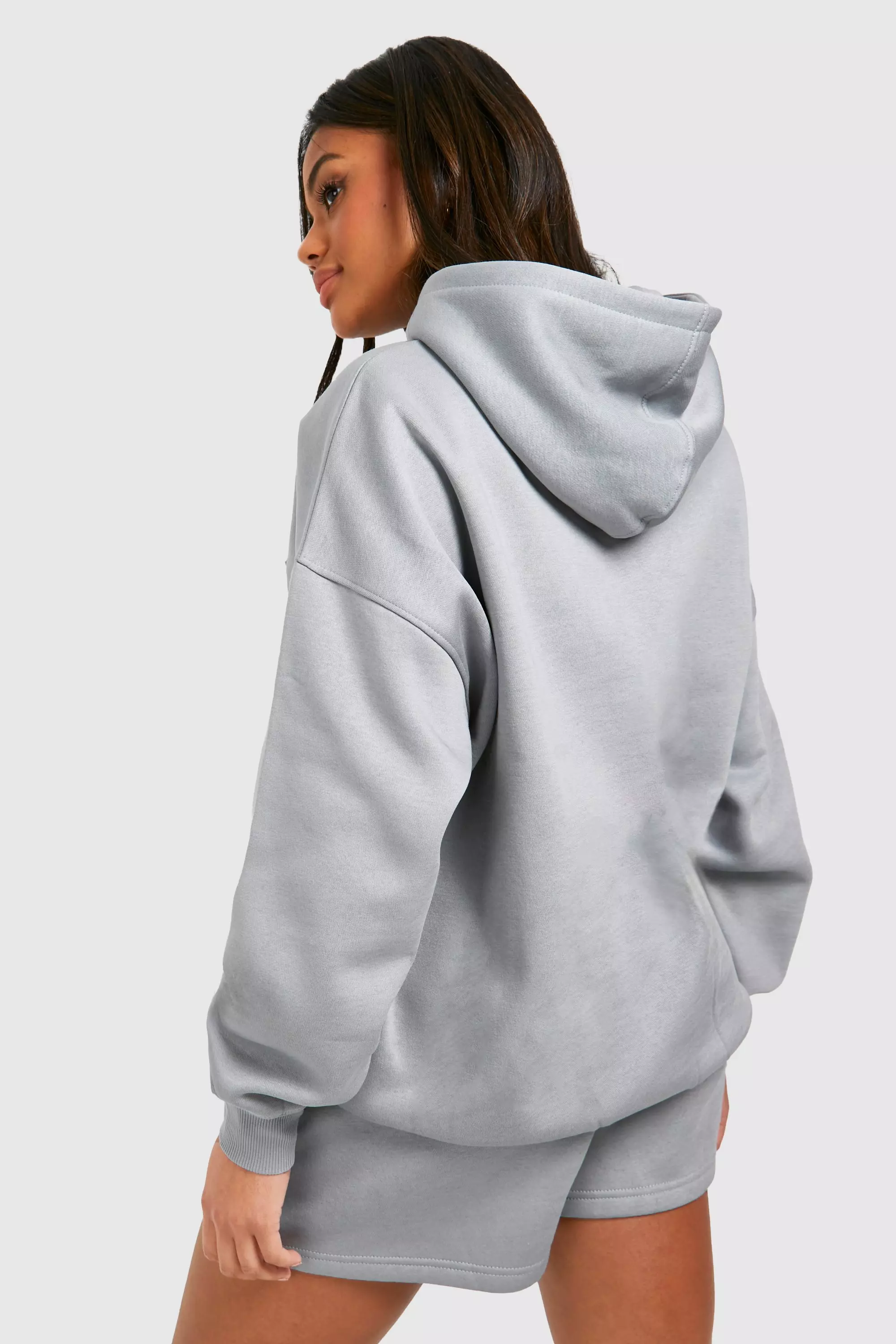 Light blue DSGN Self Fabric Applique Sweat Short alternative image