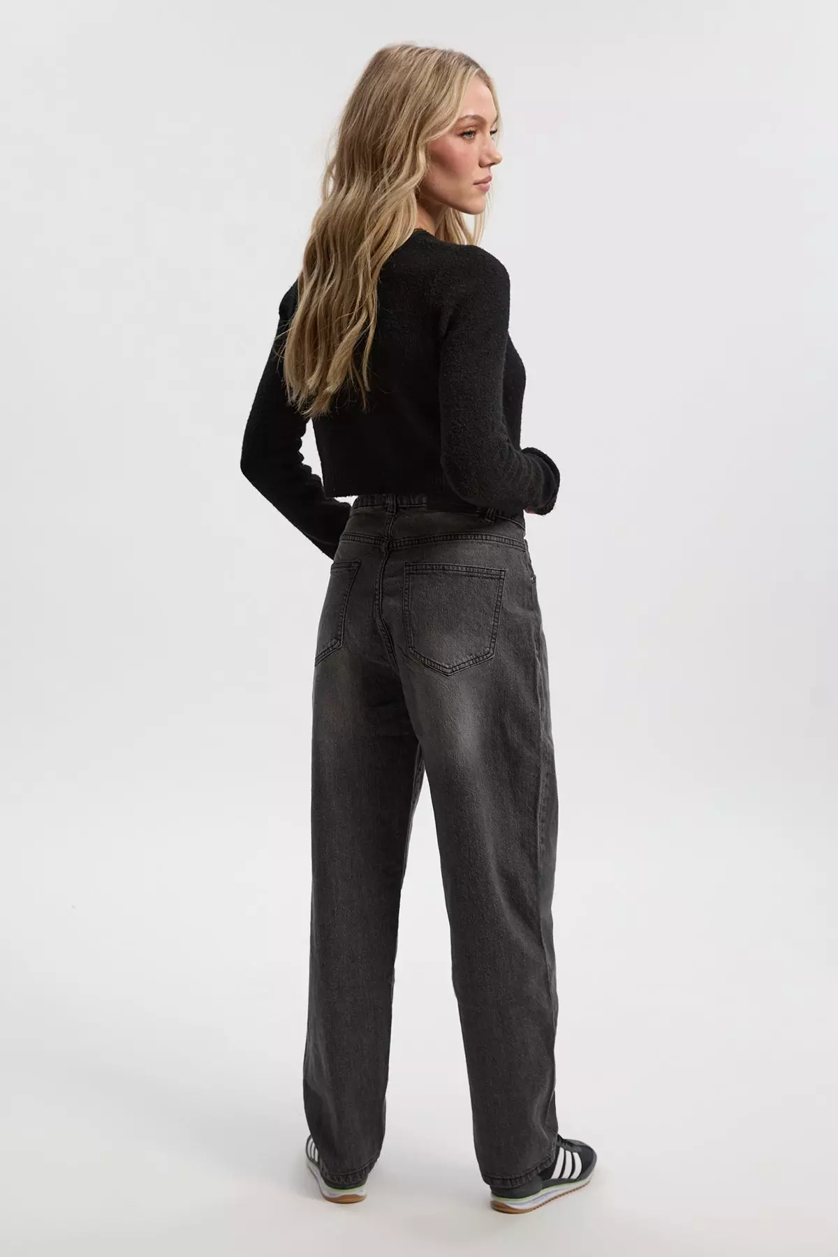 Petite Basic High Waist Slim Leg Jean | boohooMAN USA