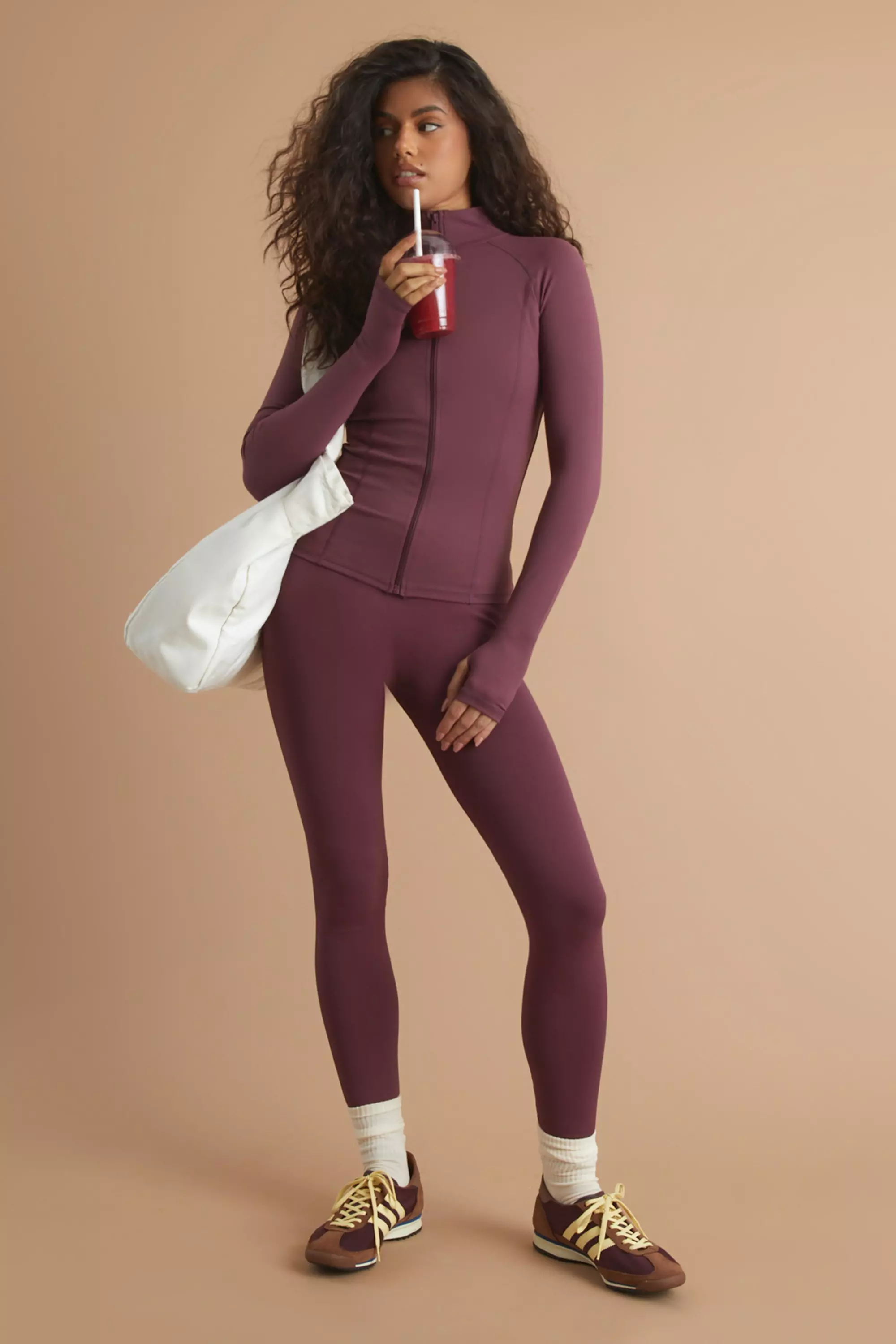 Plum DSGN Studio Sports Super Soft Zip Through Jacket alternative image