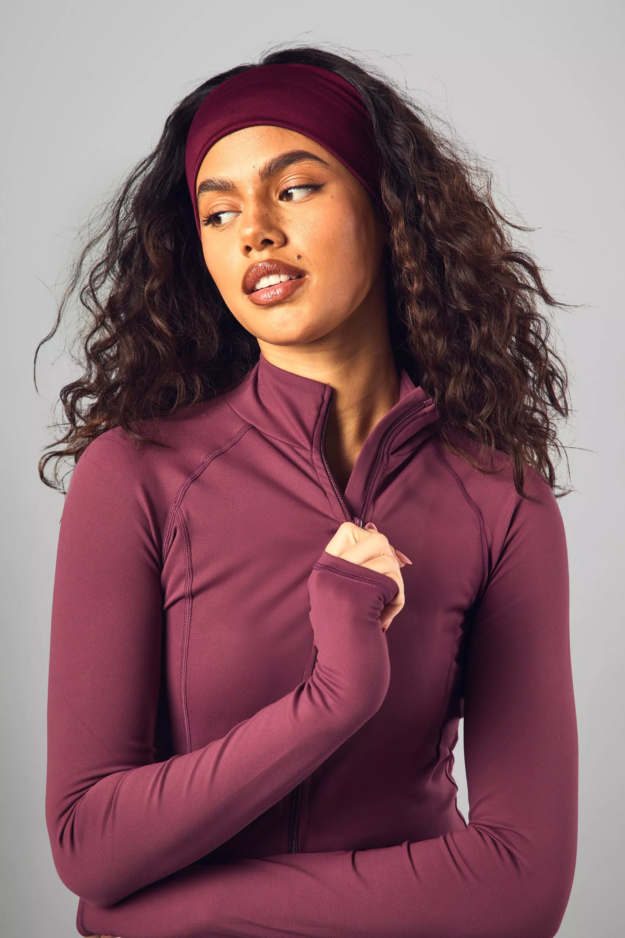 Plum DSGN Studio Sports Super Soft Zip Through Jacket alternative image