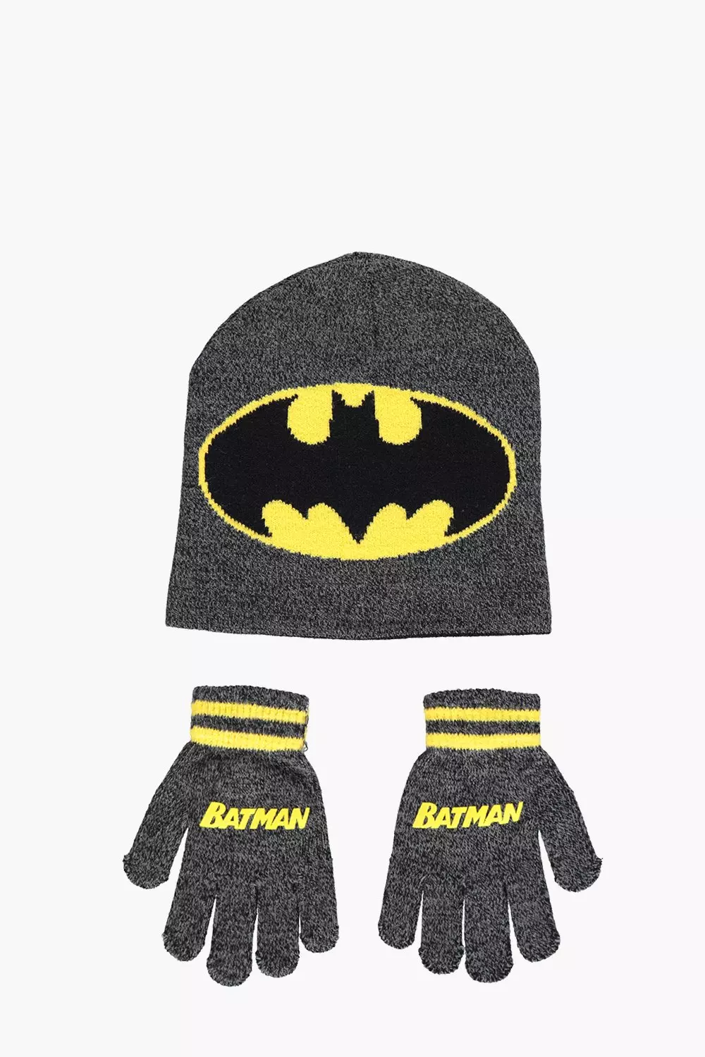 Batman hat and glove set clearance