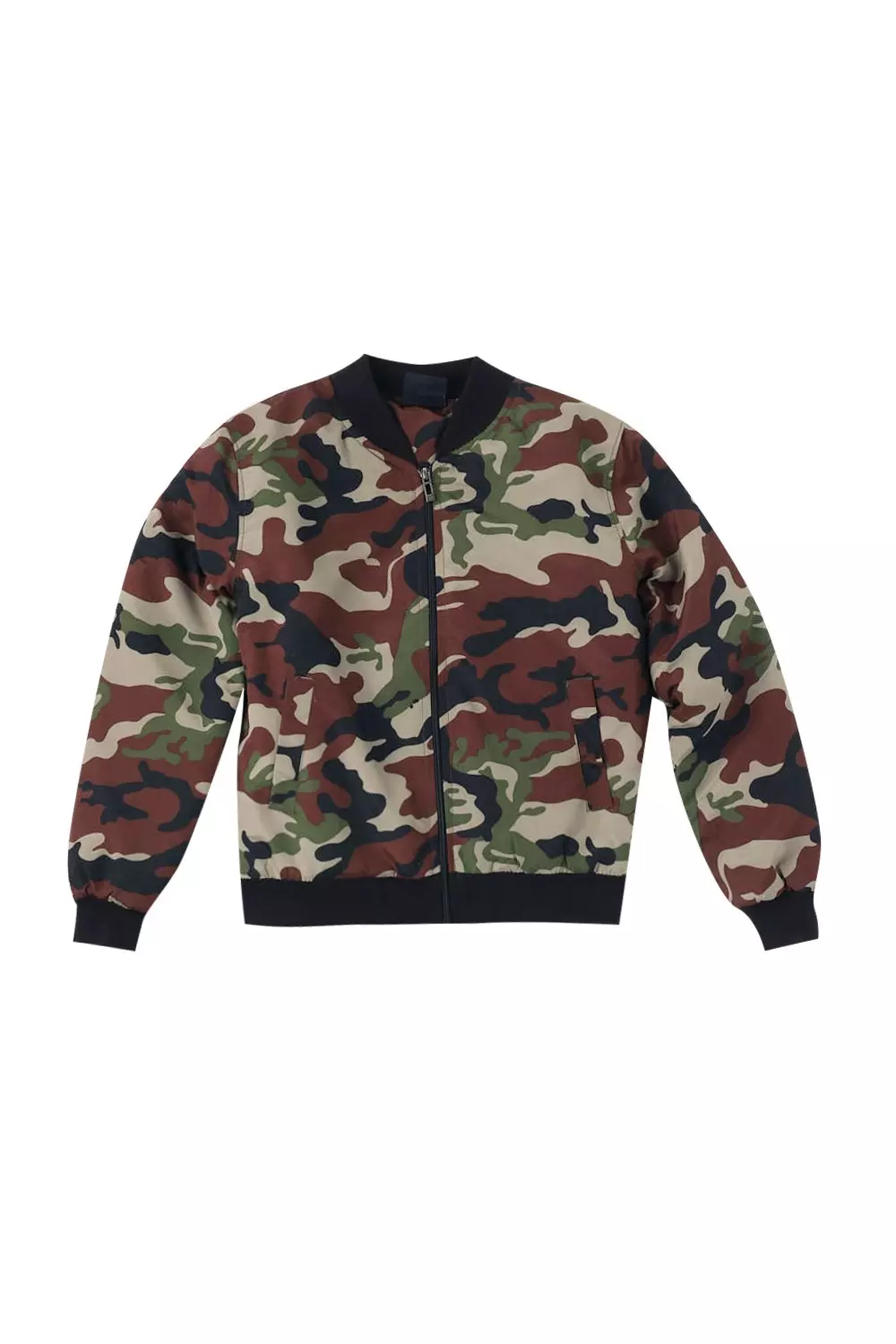 Boys camo bomber jacket hot sale