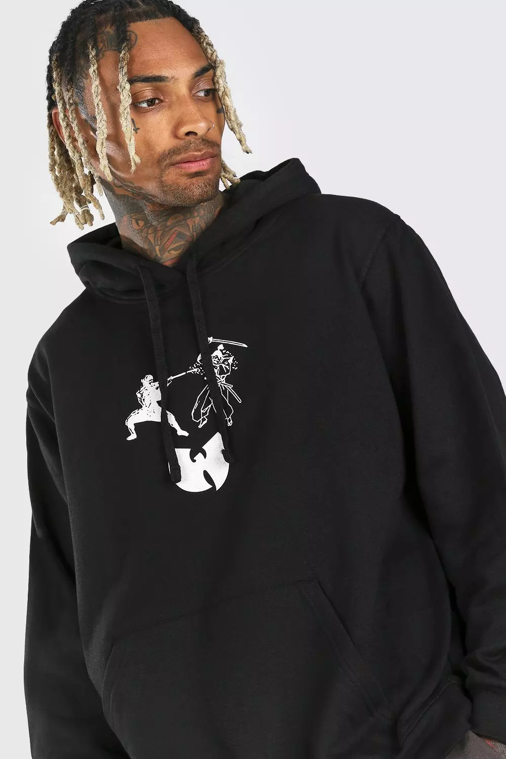 Black wu tang hoodie hotsell