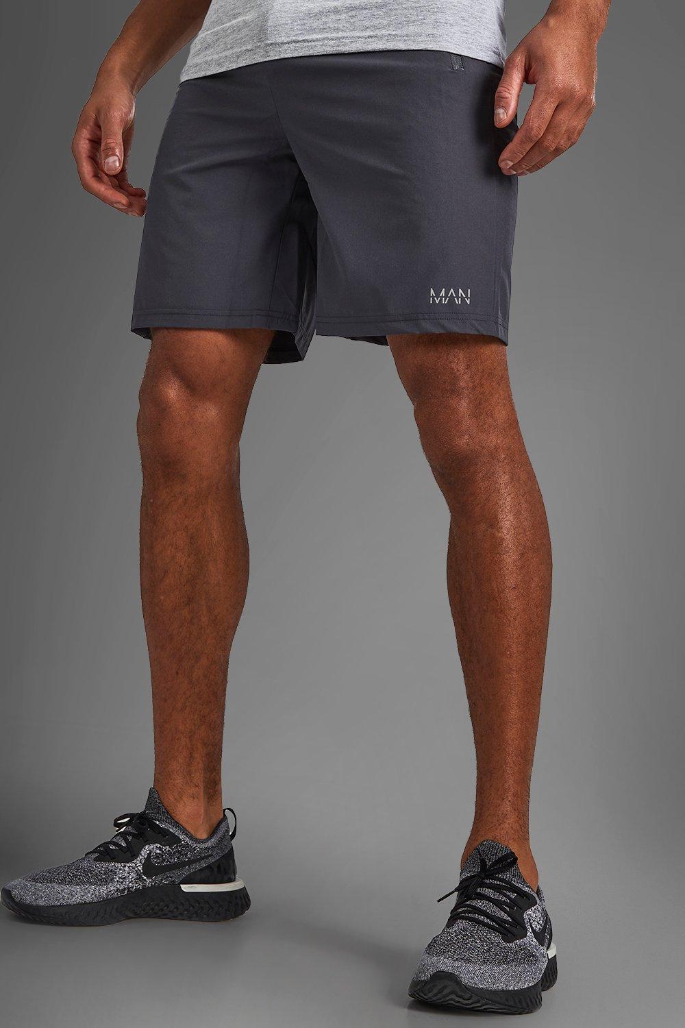 Man Active Gym 5inch Shorts With Zip Pockets