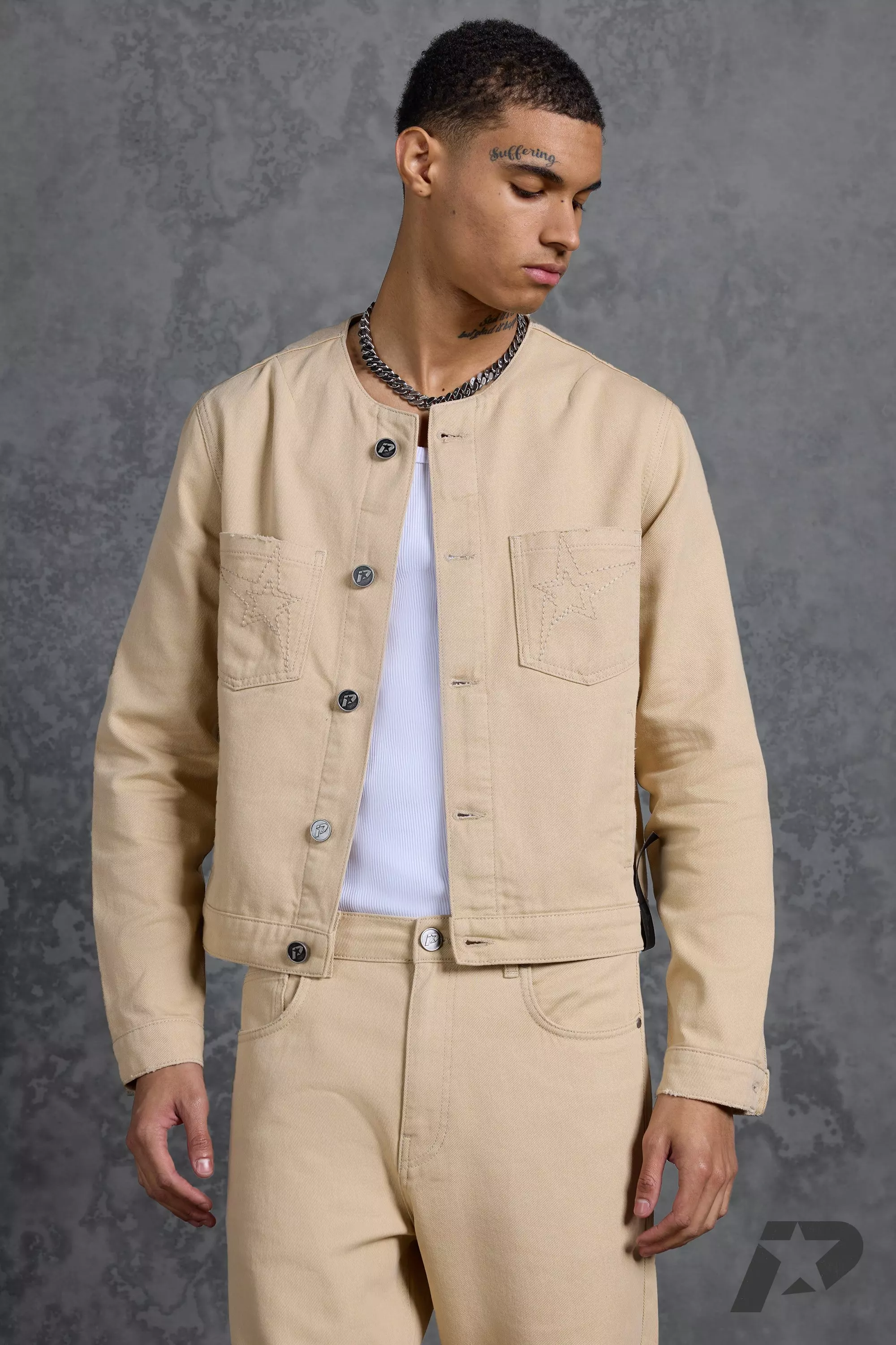 White Corduroy Shacket