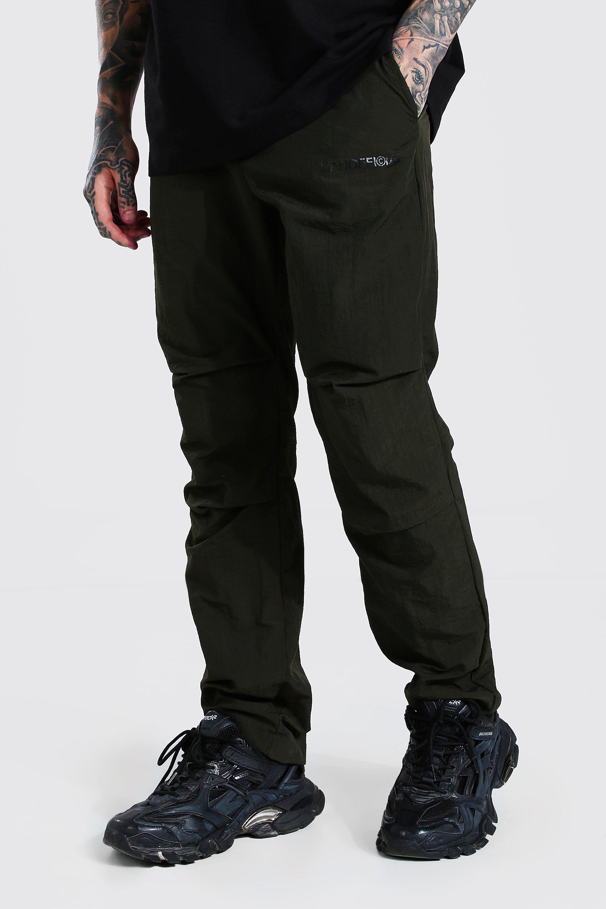boohoo mens cargo trousers