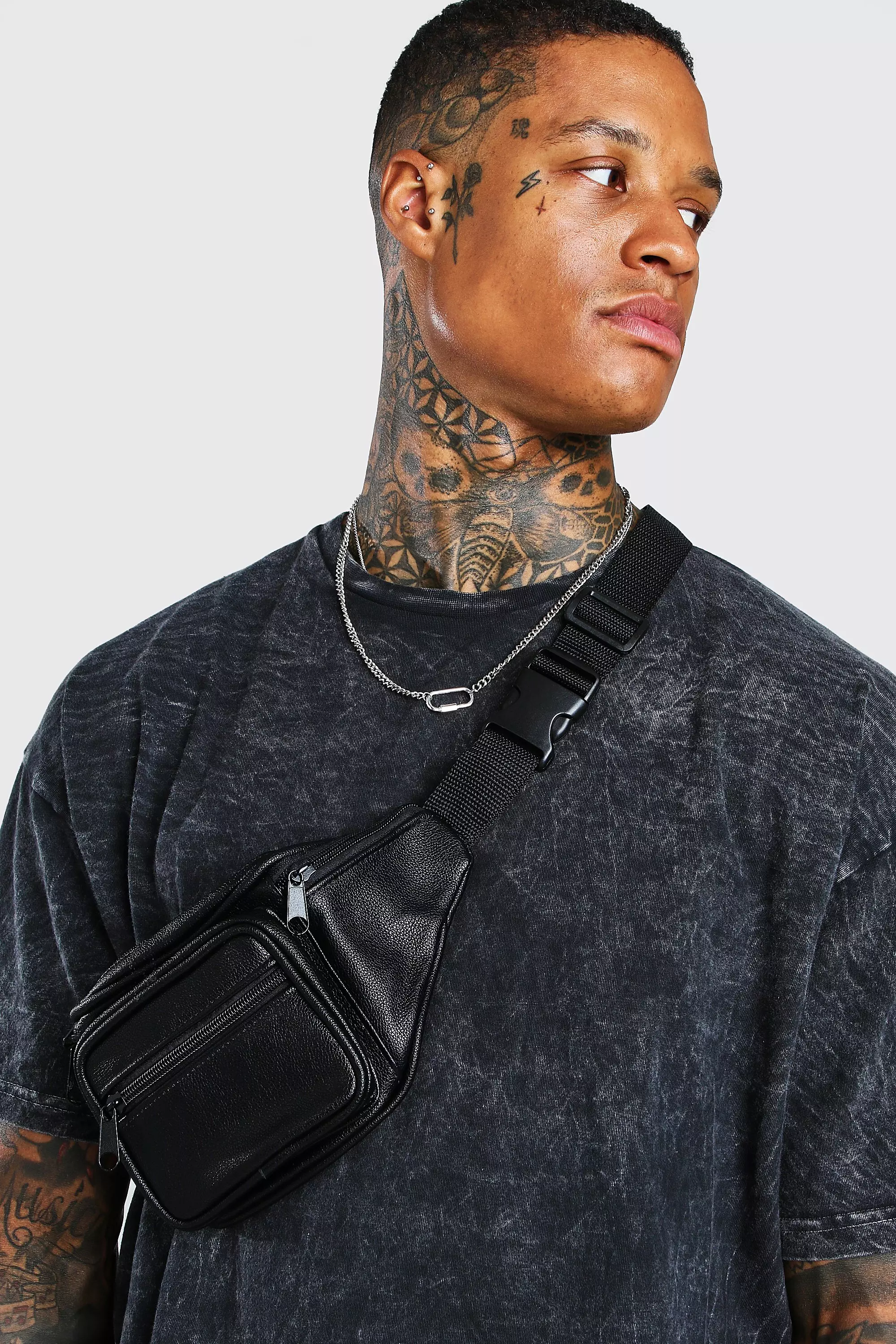 Double pocket front bum bag hotsell