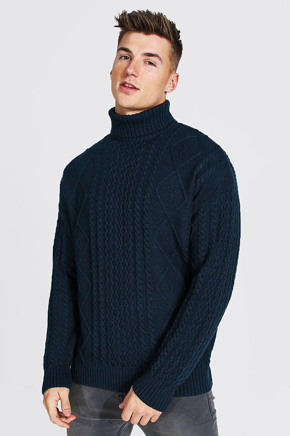 Boohooman turtleneck hot sale