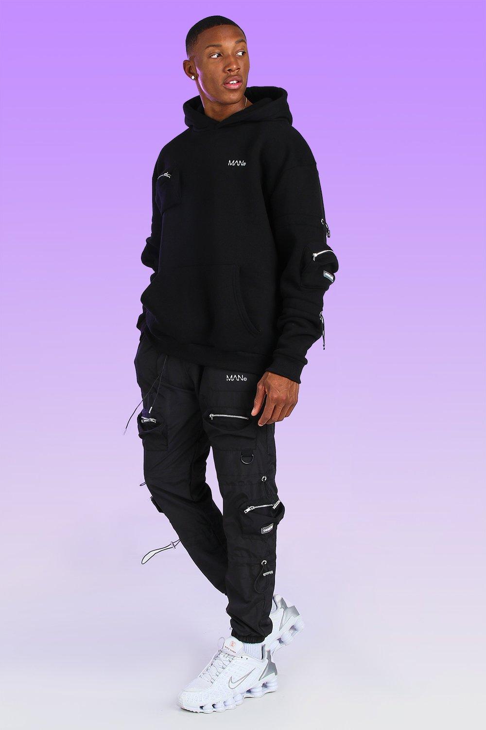 cargo tracksuit mens