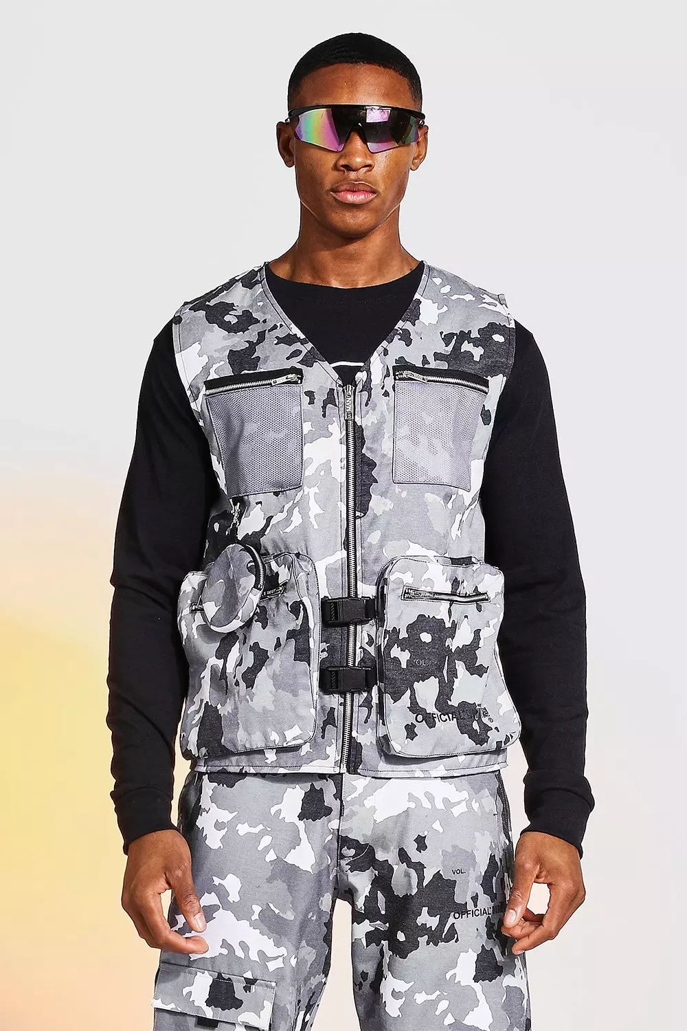 Camo utility vest hotsell