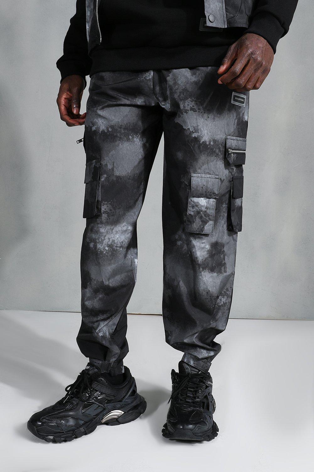 boohoo mens cargo trousers