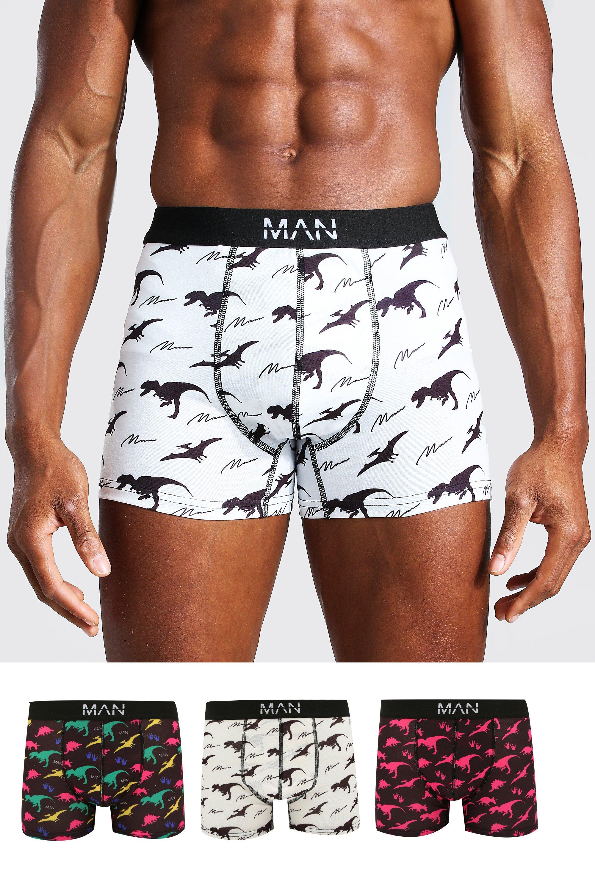 MAN Dash 3 Pack Fast Food Boxers