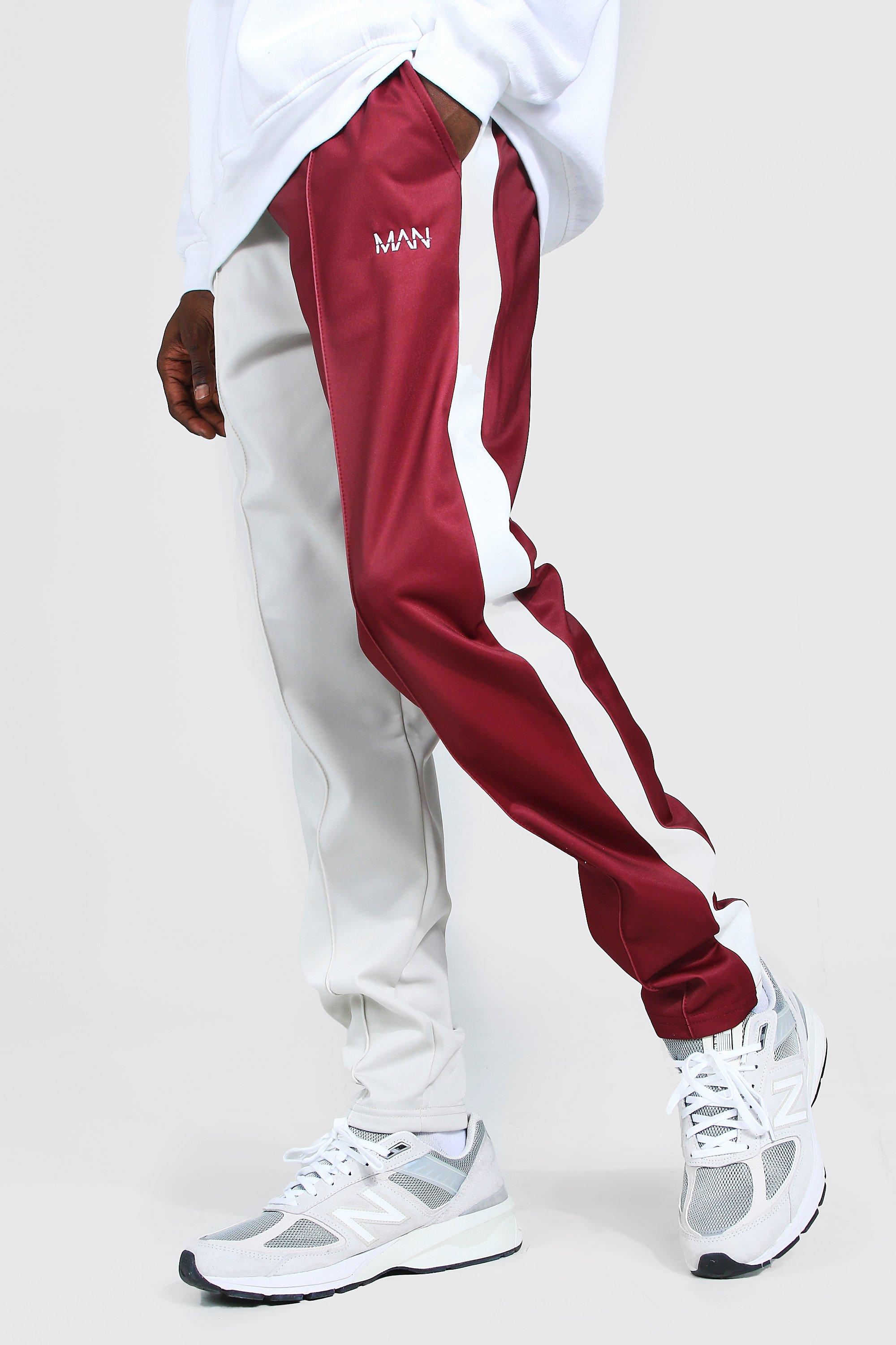 original man shell buckle joggers