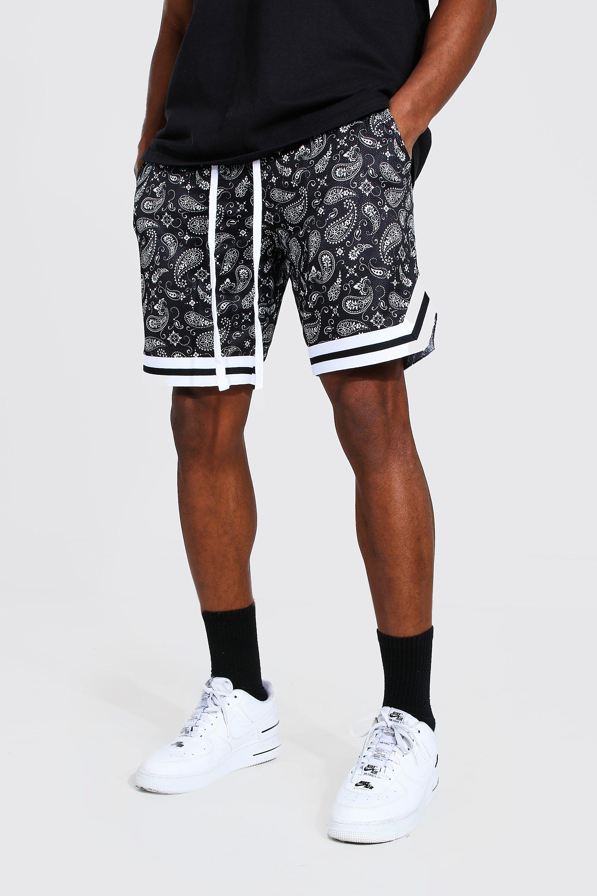 Basketball Bandana Short With Sports Rib