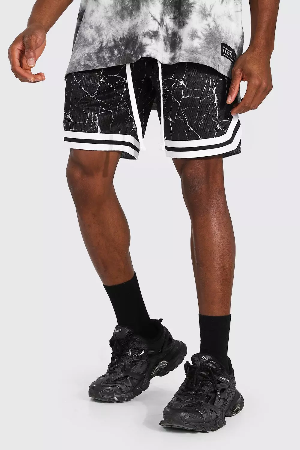 Printed basketball shorts deals