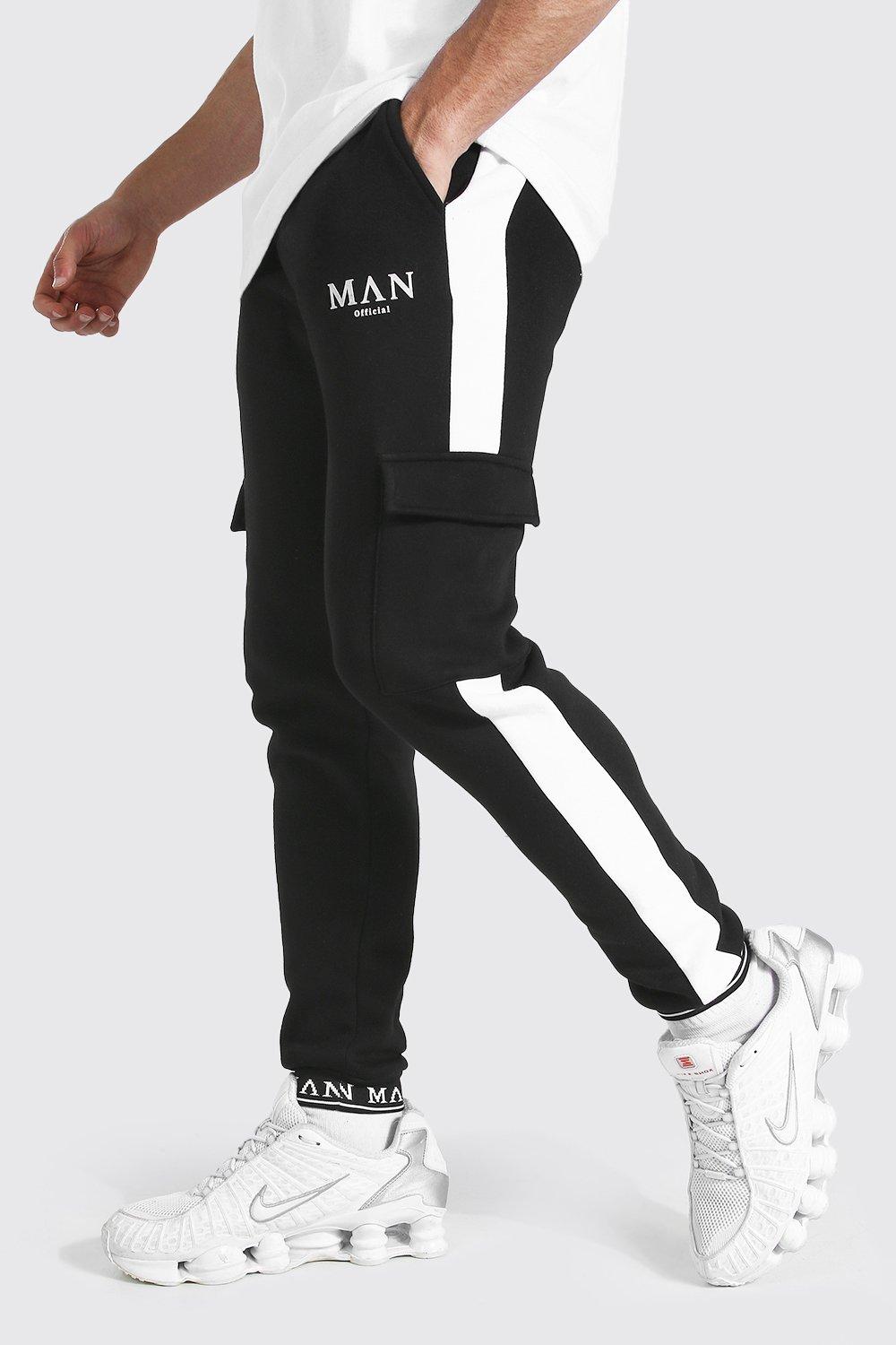 boohooman tracksuit bottoms