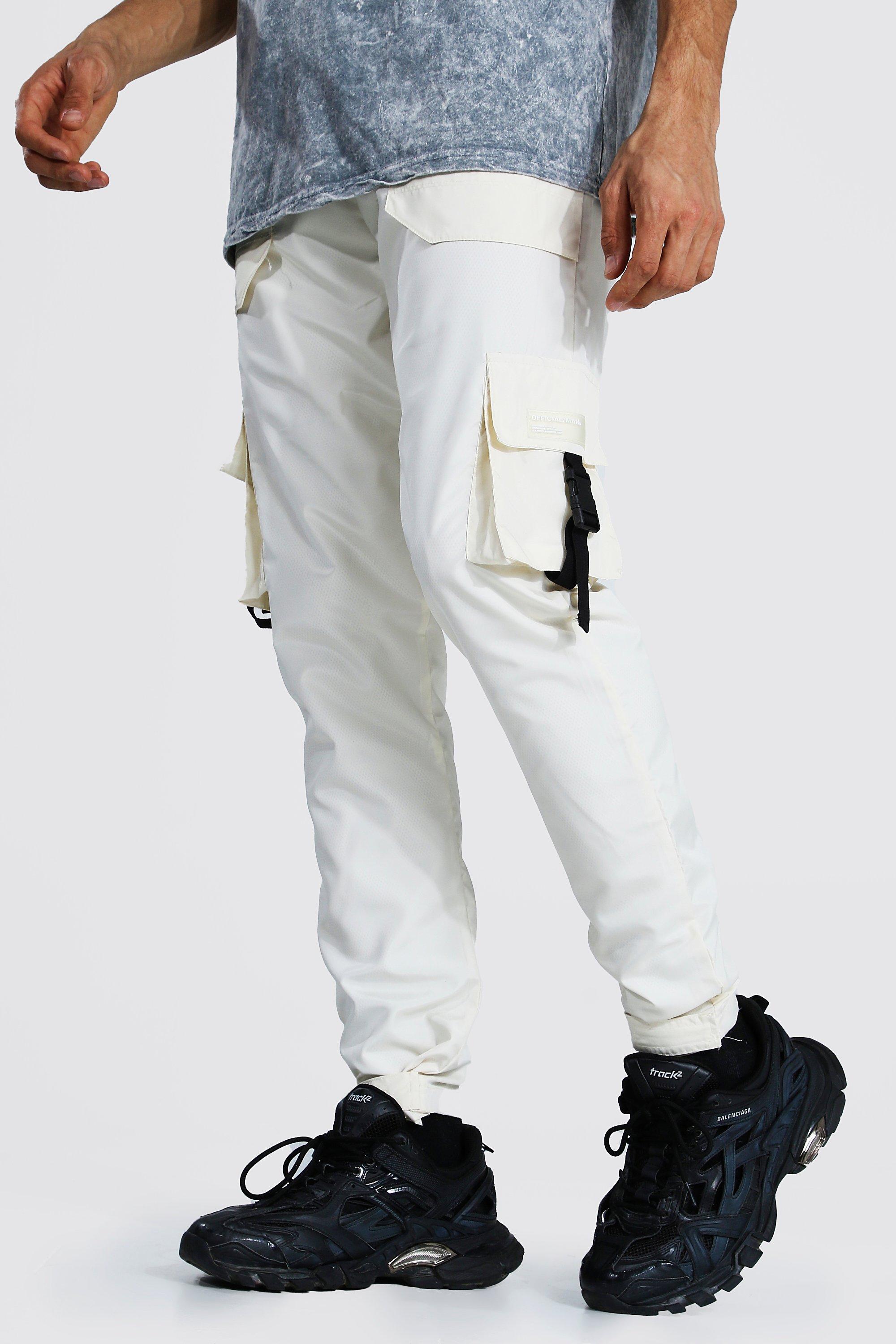 BALENCIAGA MULTI POCKET CARGO TROUSERS