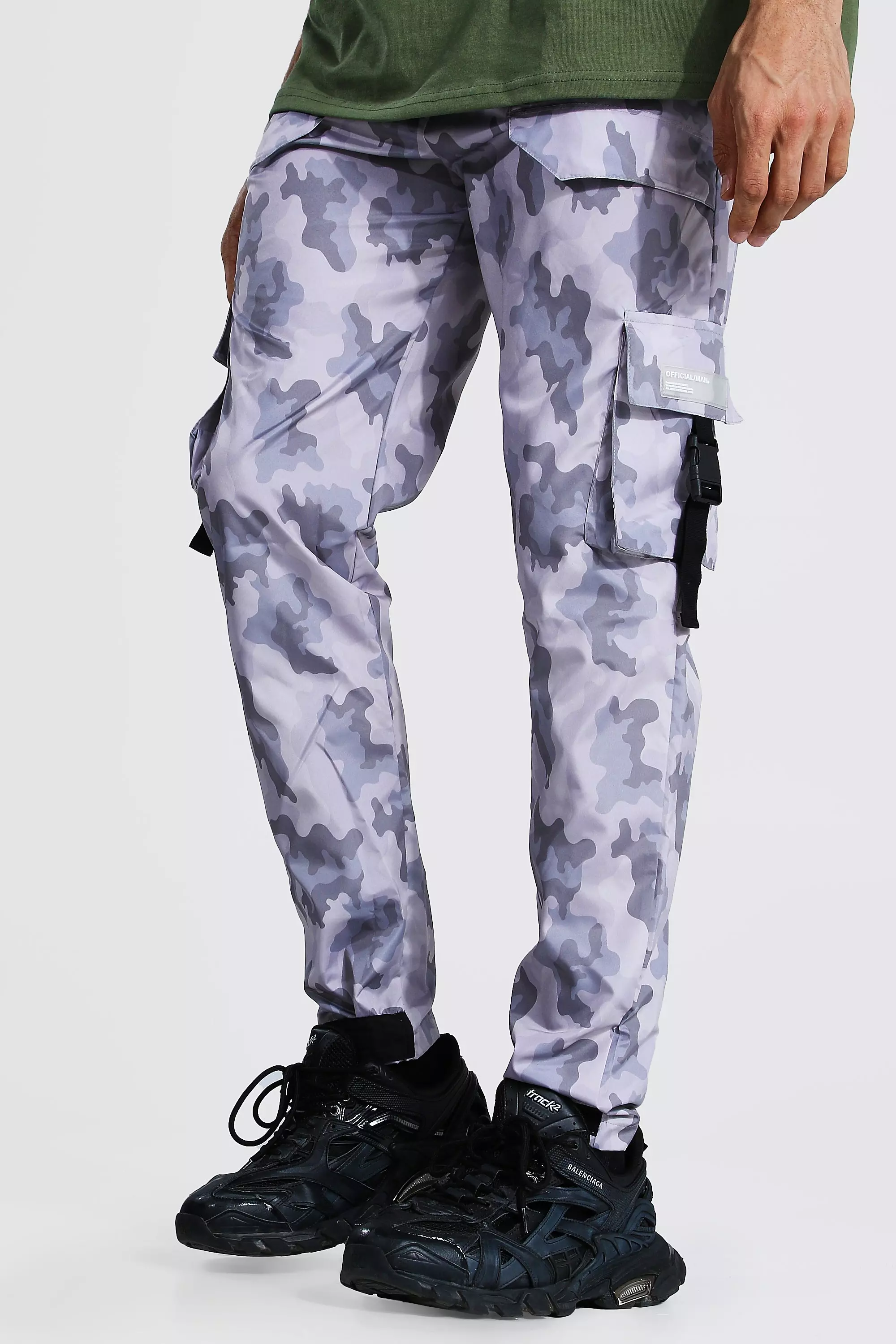 Blue camo trousers hot sale