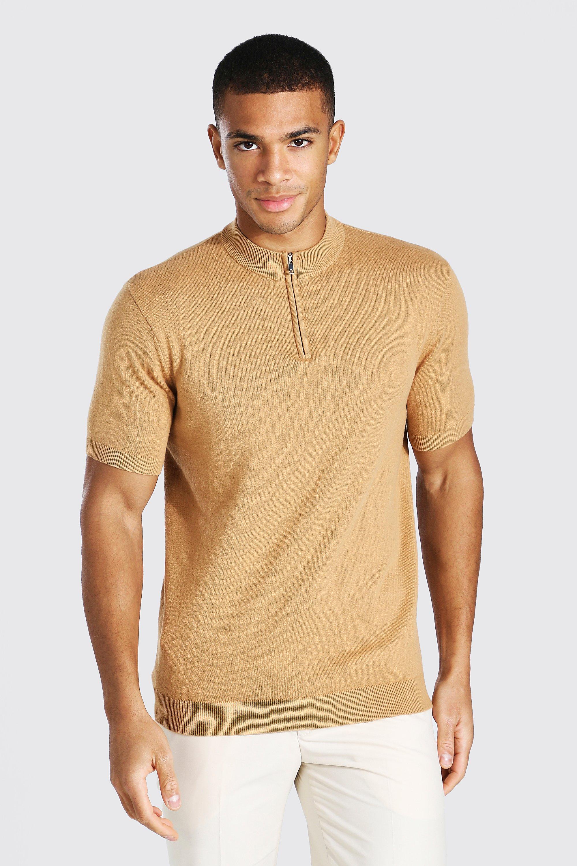 Boohooman half zip online jumper