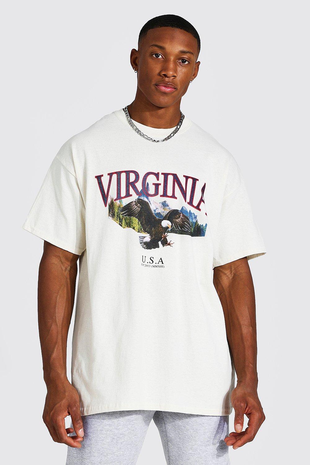 Nfl Oversized Multi Team Print T-shirt | boohooMAN