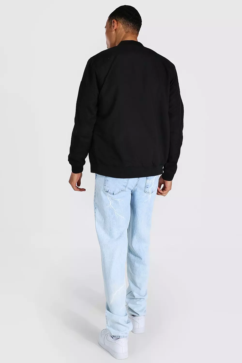 Tall Ma1 Bomber Jacket | boohooMAN USA