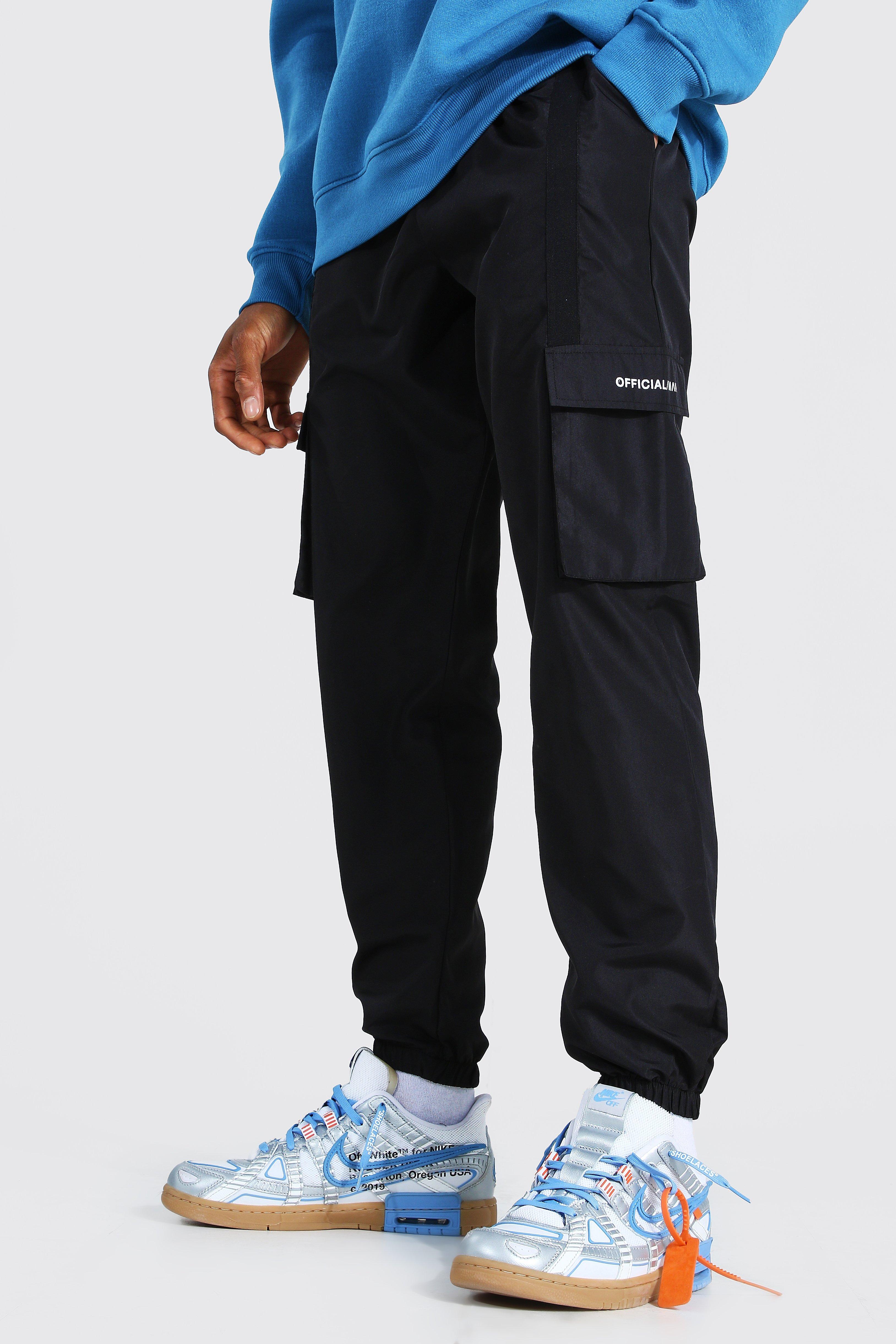 Boohooman cargo joggers new arrivals