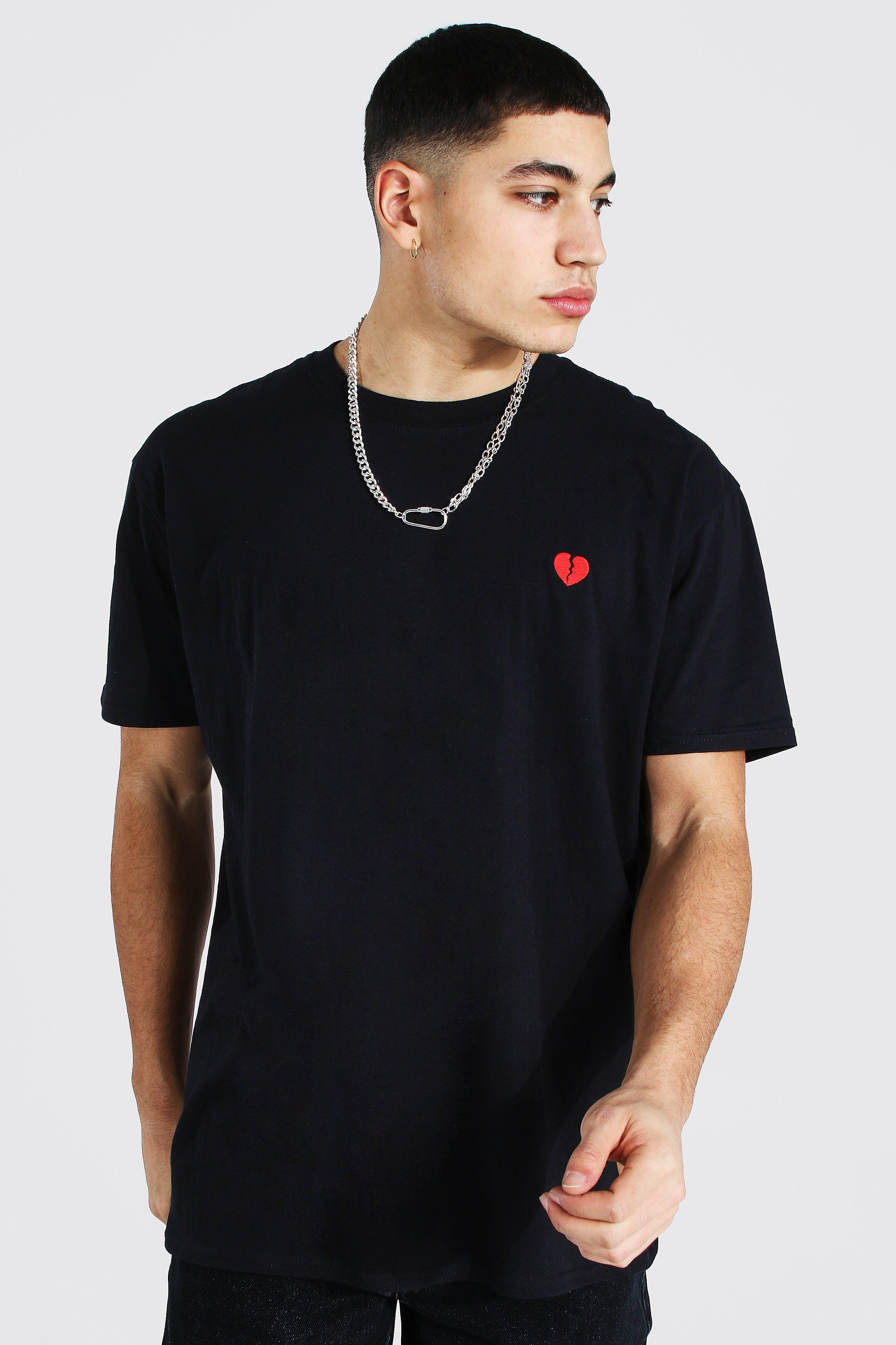 Tee shirt coeur discount brisé