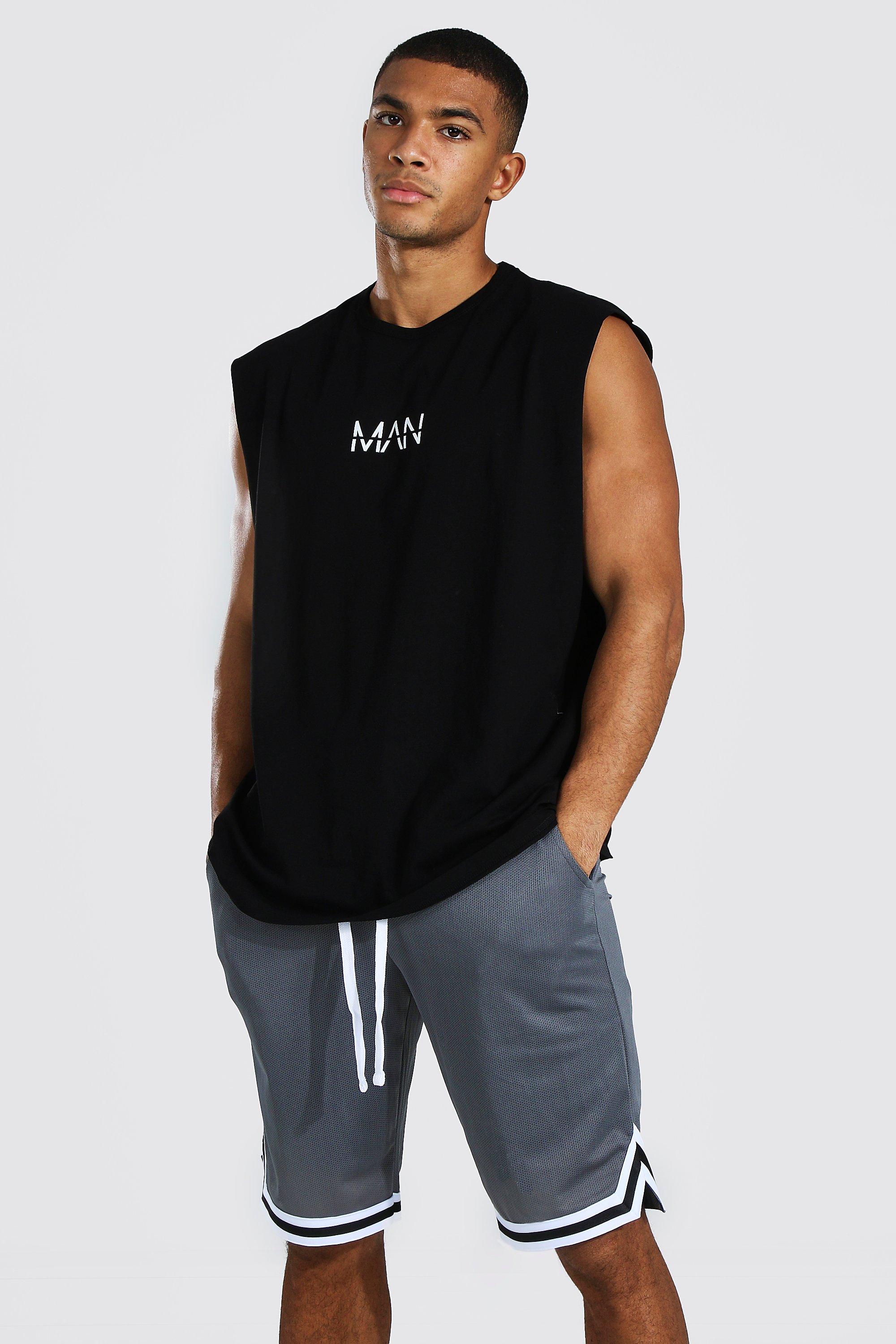 Oversized Original Man Drop Armhole Tank