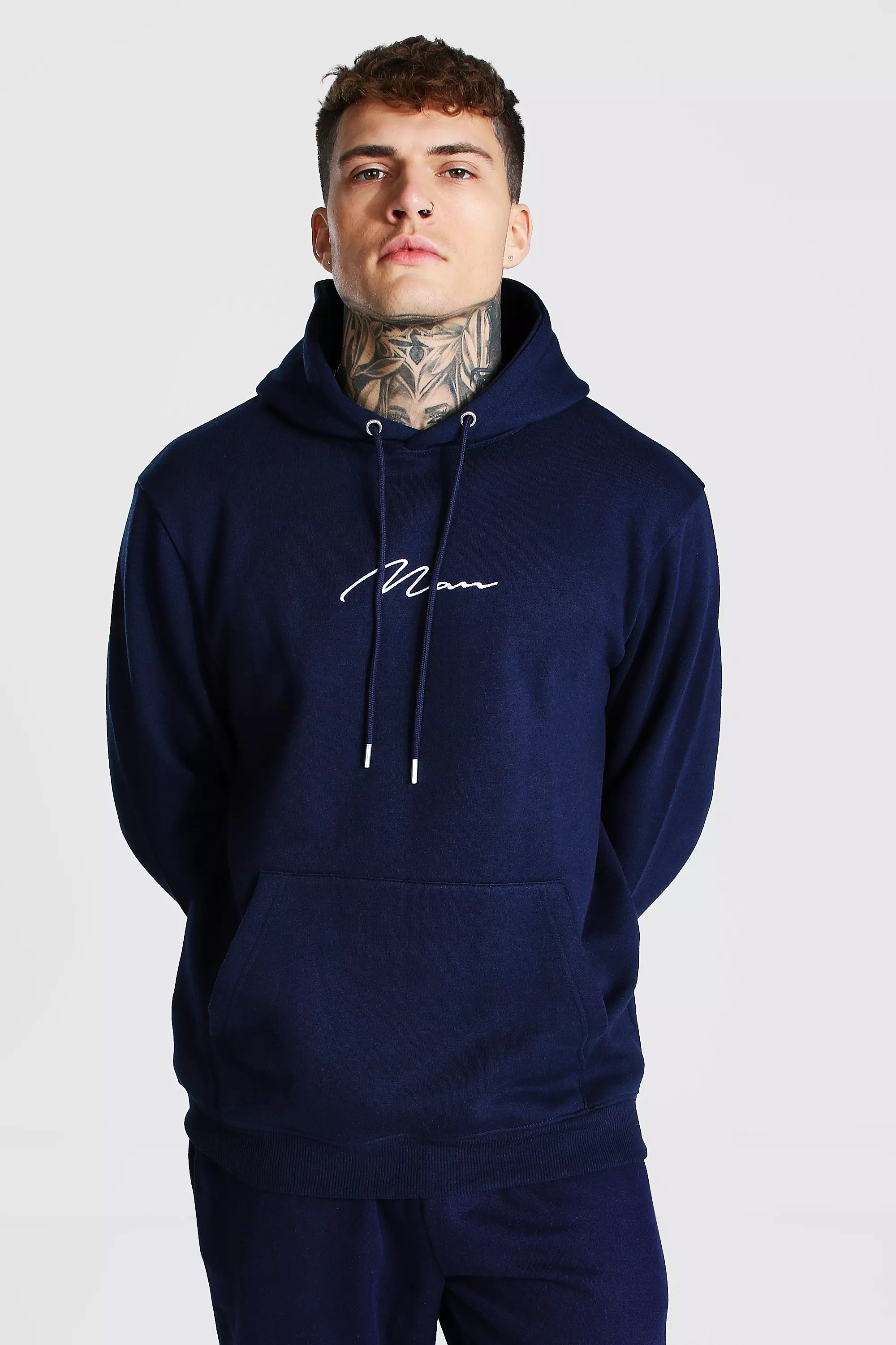 Man signature hoodie on sale