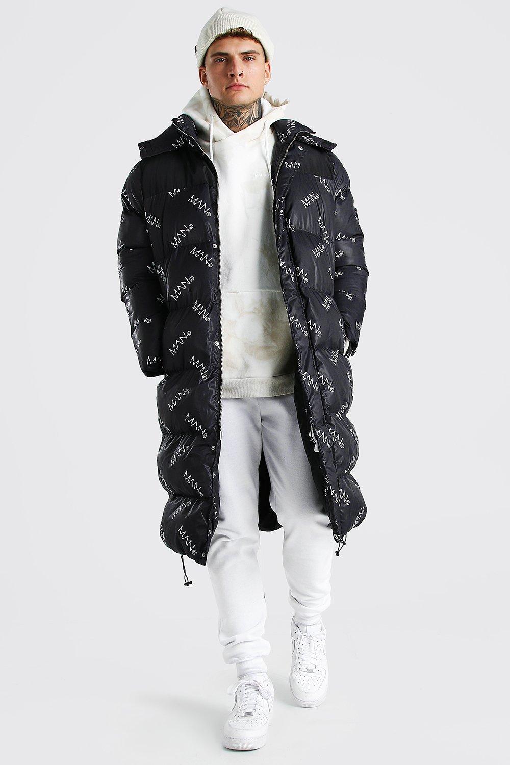 Boohooman on sale winter coats