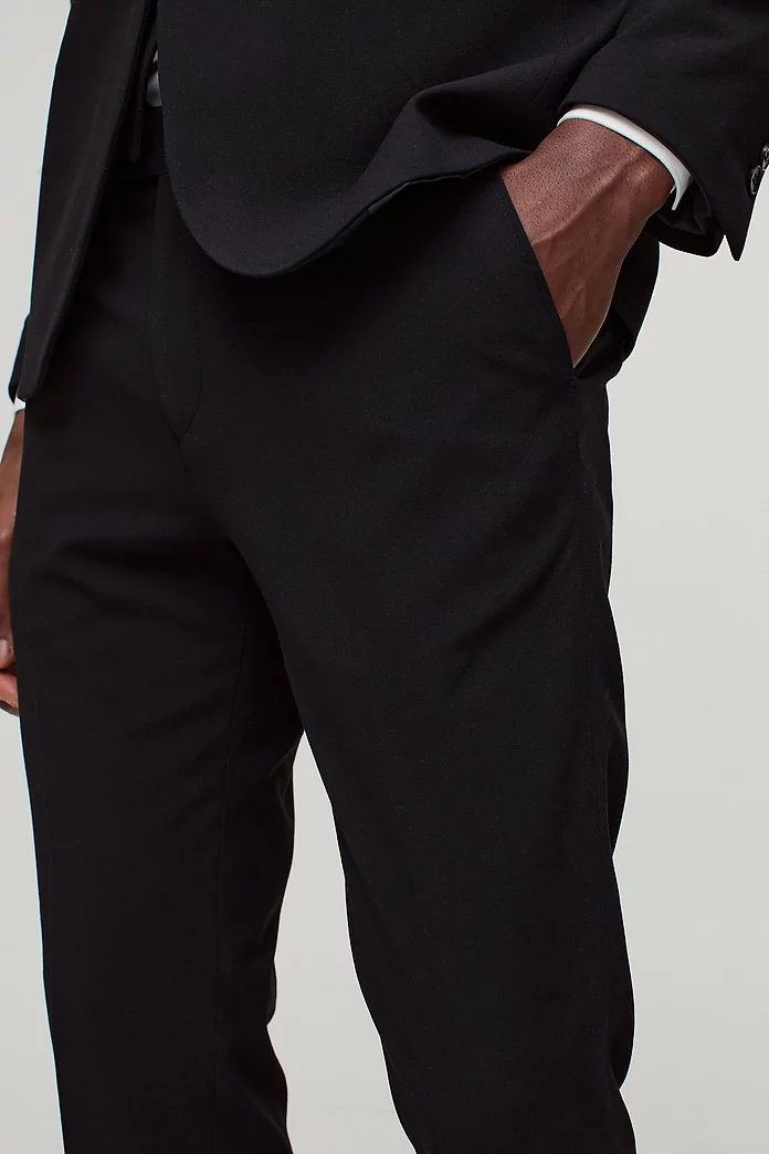 Skinny Black Dress Pants | boohooMAN USA Skinny Black Dress Pants | boohooMAN USA