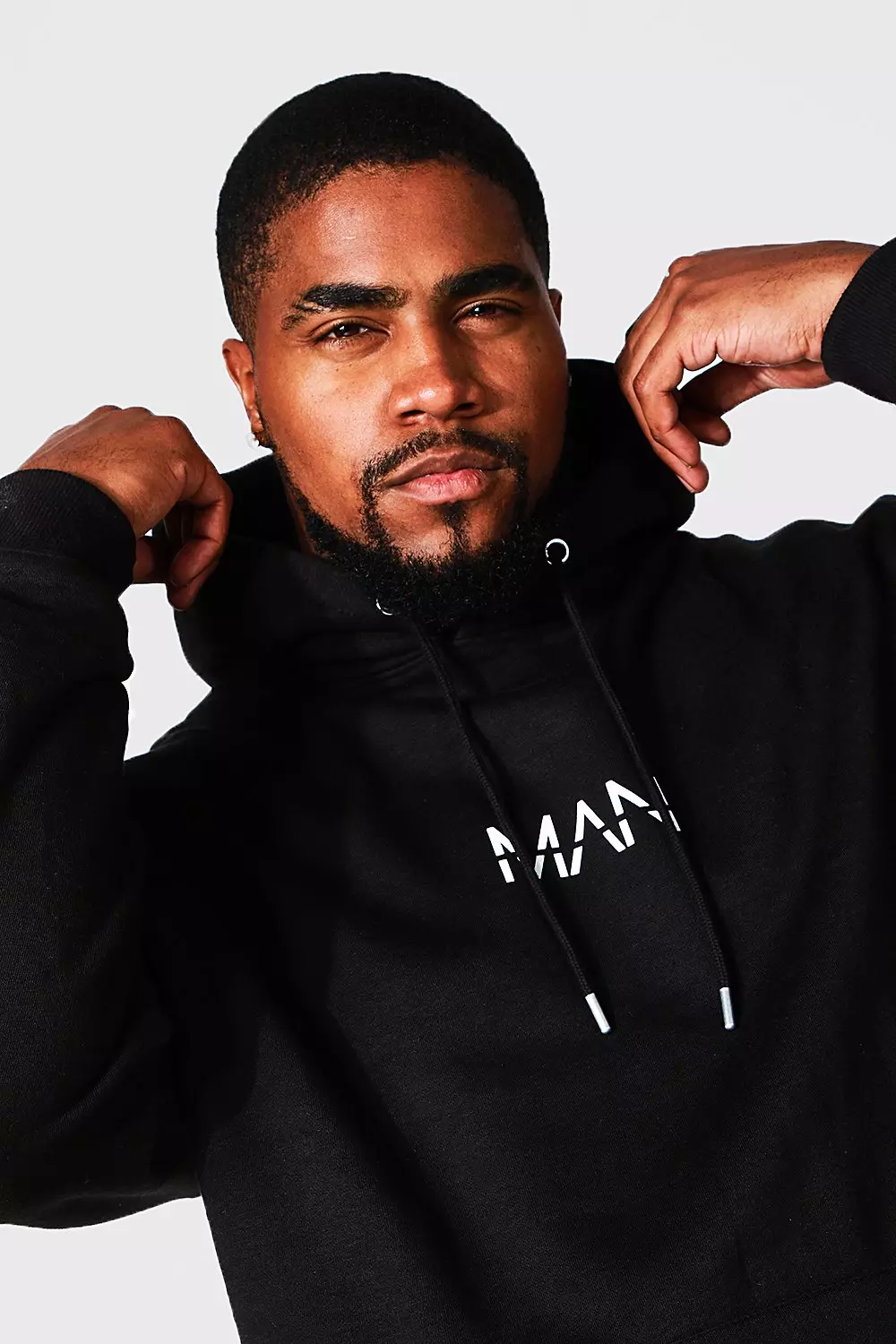 Plus MAN Dash Regular Fit Hoodie | boohooMAN UK