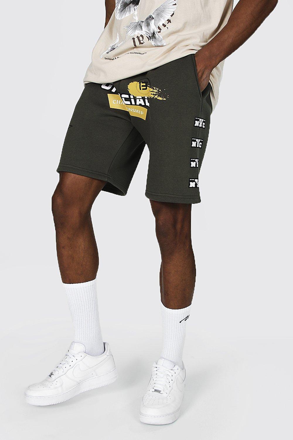 Mens Jersey Shorts | Sweat Shorts | Fleece Shorts | boohooMAN US