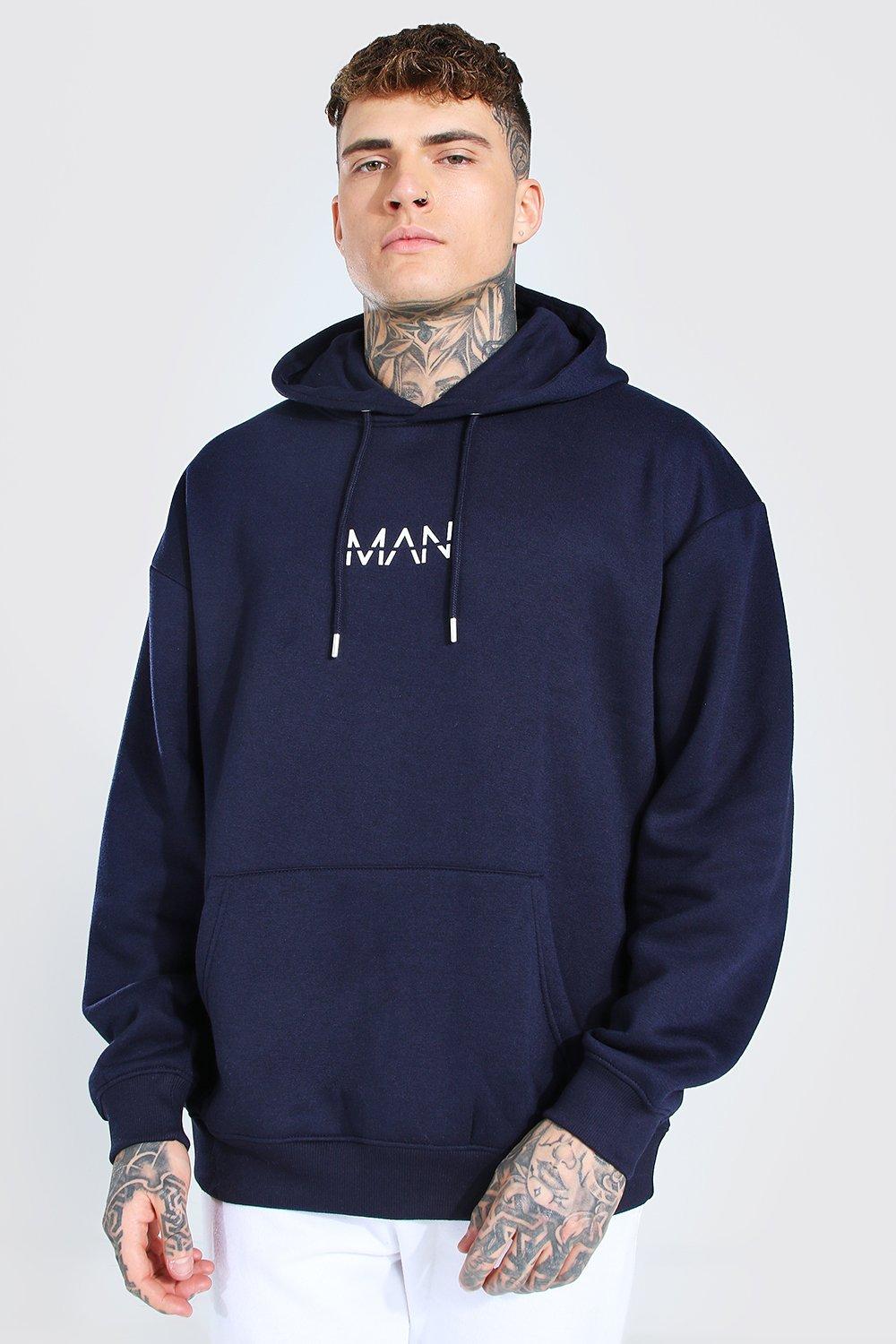 Blue 2025 boohooman hoodie