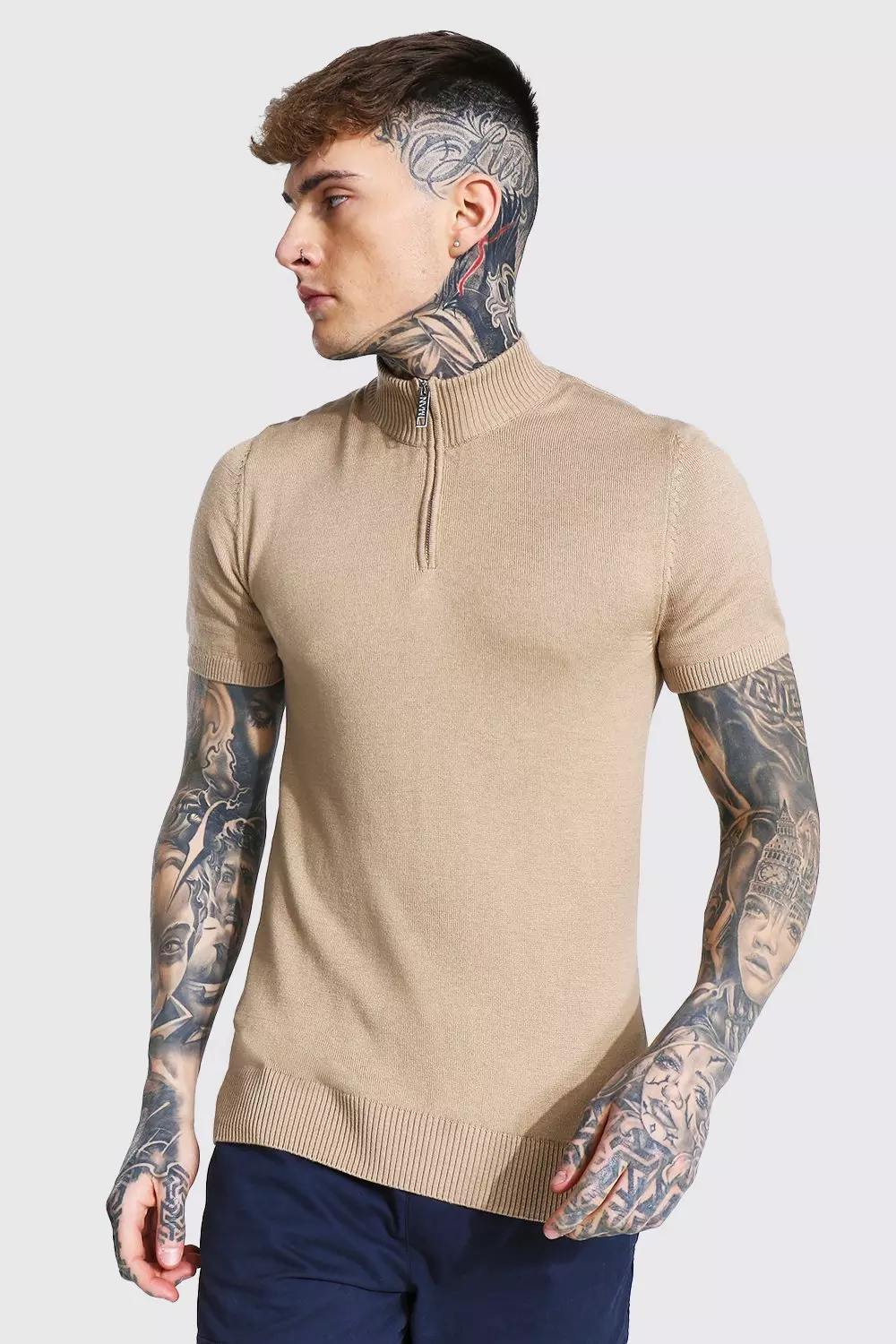 Boohooman turtleneck deals