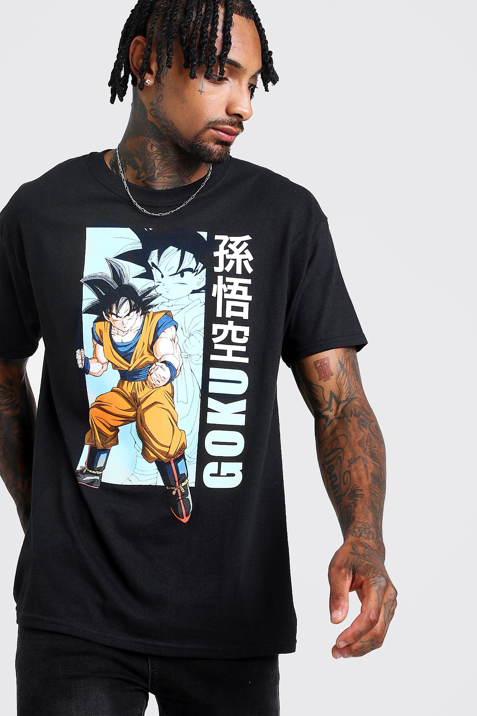 Oversized Dragon Ball Z License T-Shirt - boohooMAN