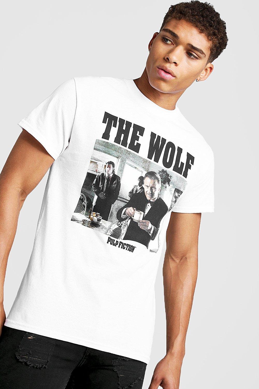 White pulp hot sale fiction shirt