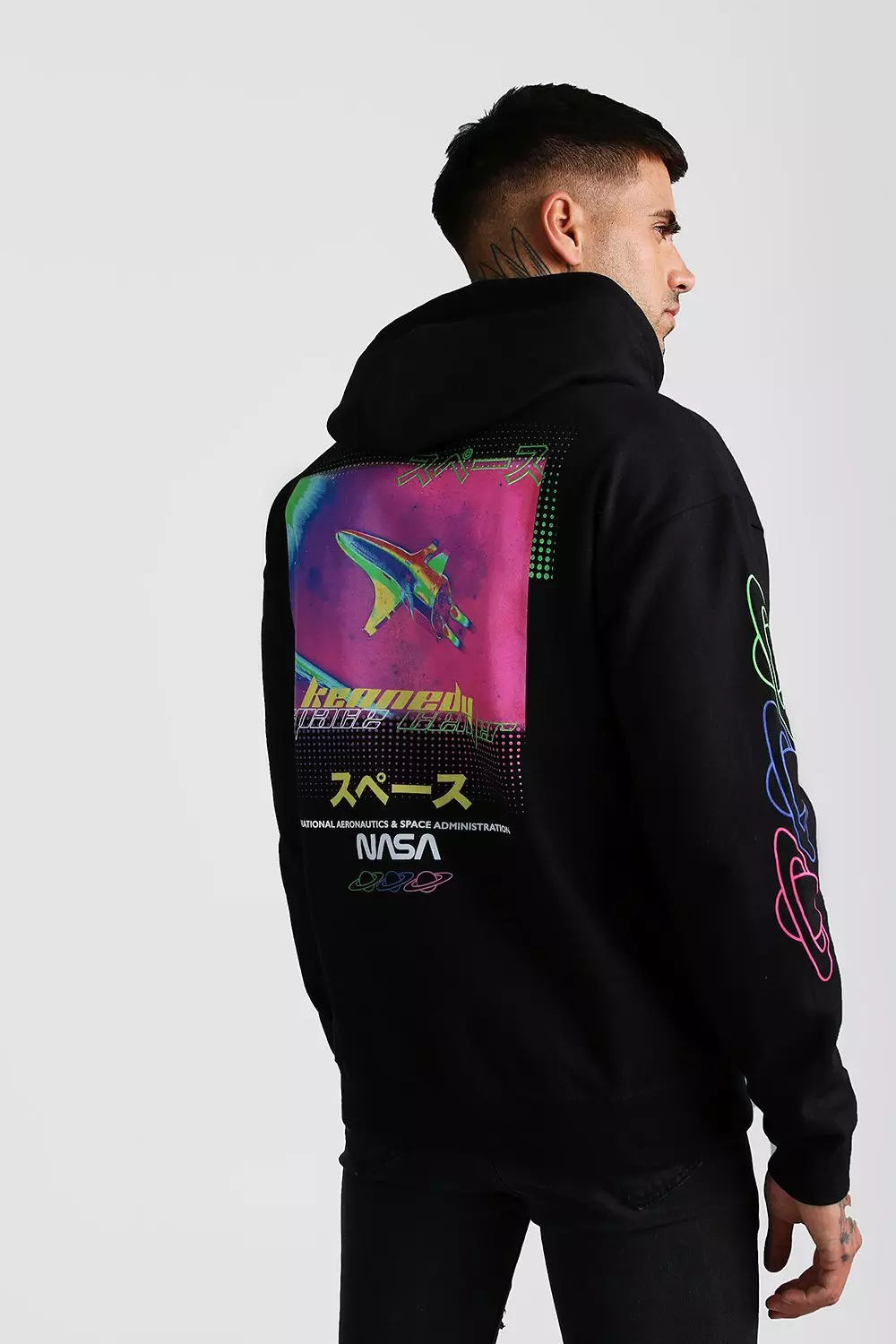 Neon nasa hoodie sale