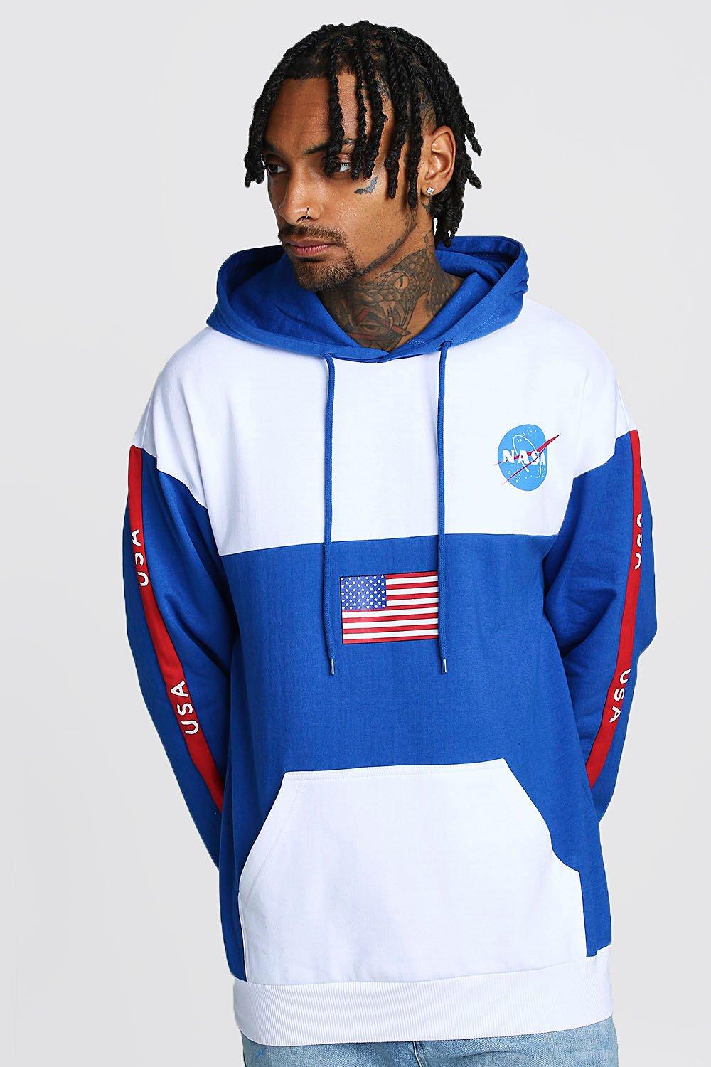 blue nasa hoodie